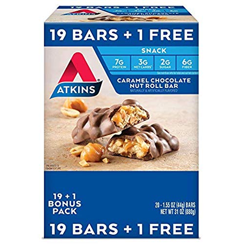 Atkins Caramel Chocolate Nut Roll (17 ct.)