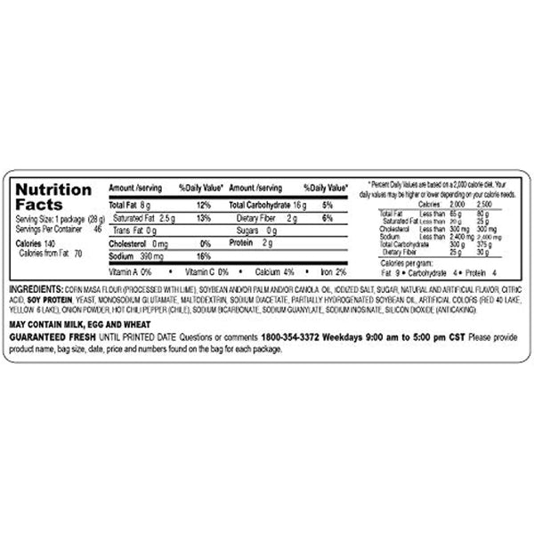 A Product of Takis Fuego (1 oz., 46 pk.)