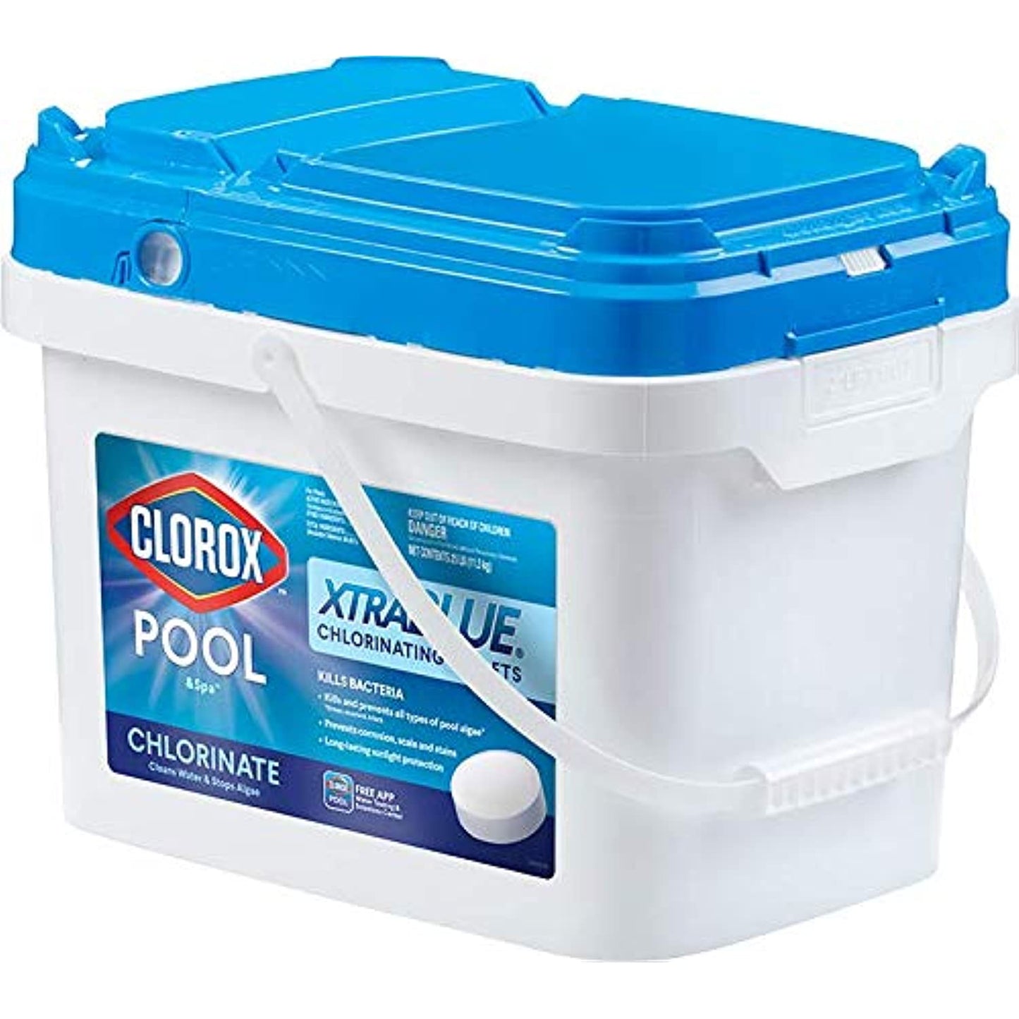 Clorox Pool&Spa XtraBlue 3" Long Lasting Chlorinating Tablets 25 lb