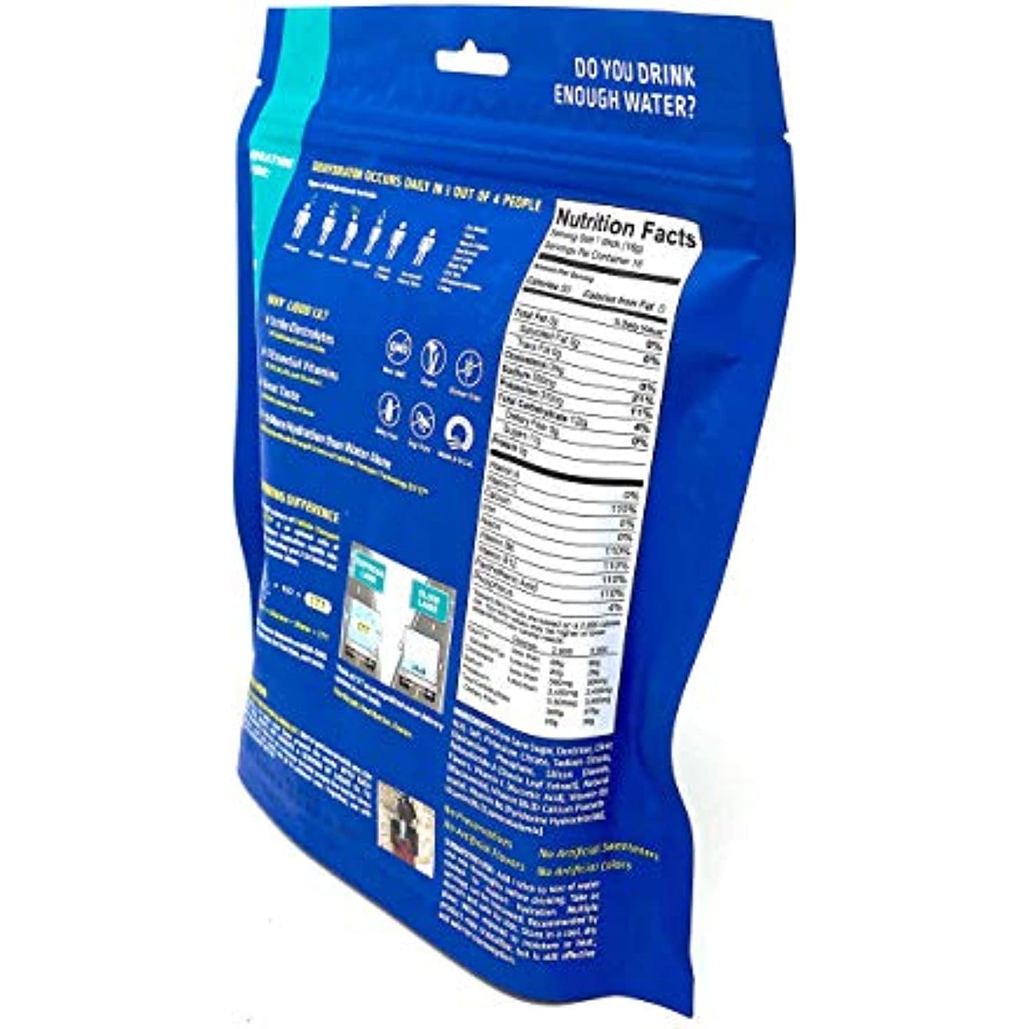 Liquid Iv, Lemon Lime Hydration Pouch, 16 Count (Pack of 1)