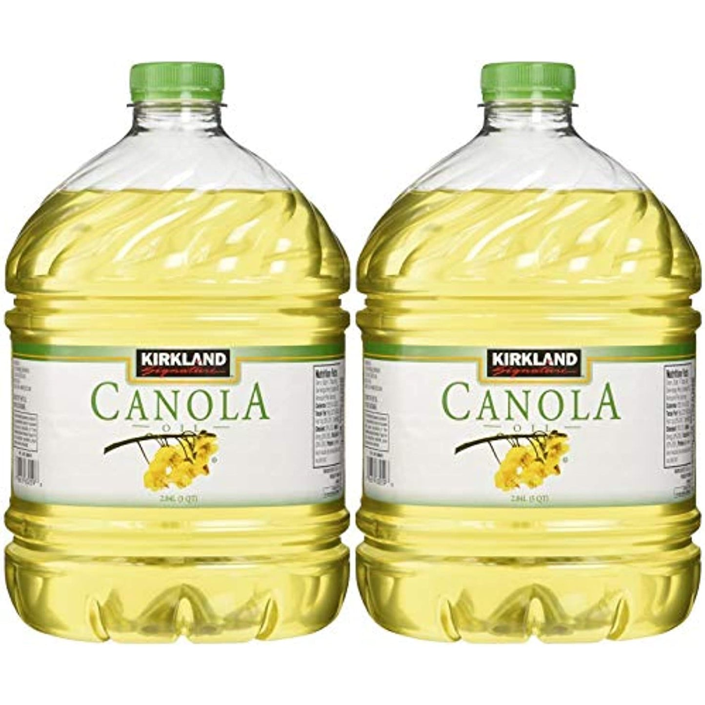 Kirkland Signature 100% Pure Canola Oil - 3 qt - 2 ct - SET OF 10