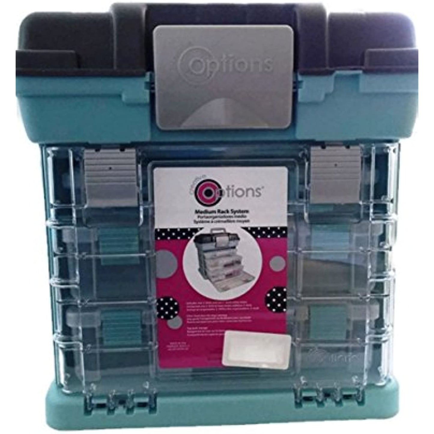 Creative Options 1363-83 Grab N' Go Rack System, Soft Blue,Medium