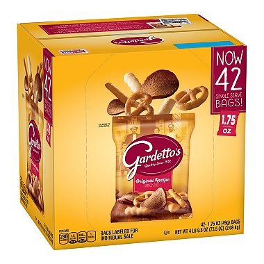Gardetto's Original Recipe Snack Mix, 1.75 oz Each - 1 Packk ( 42 Bags Total )