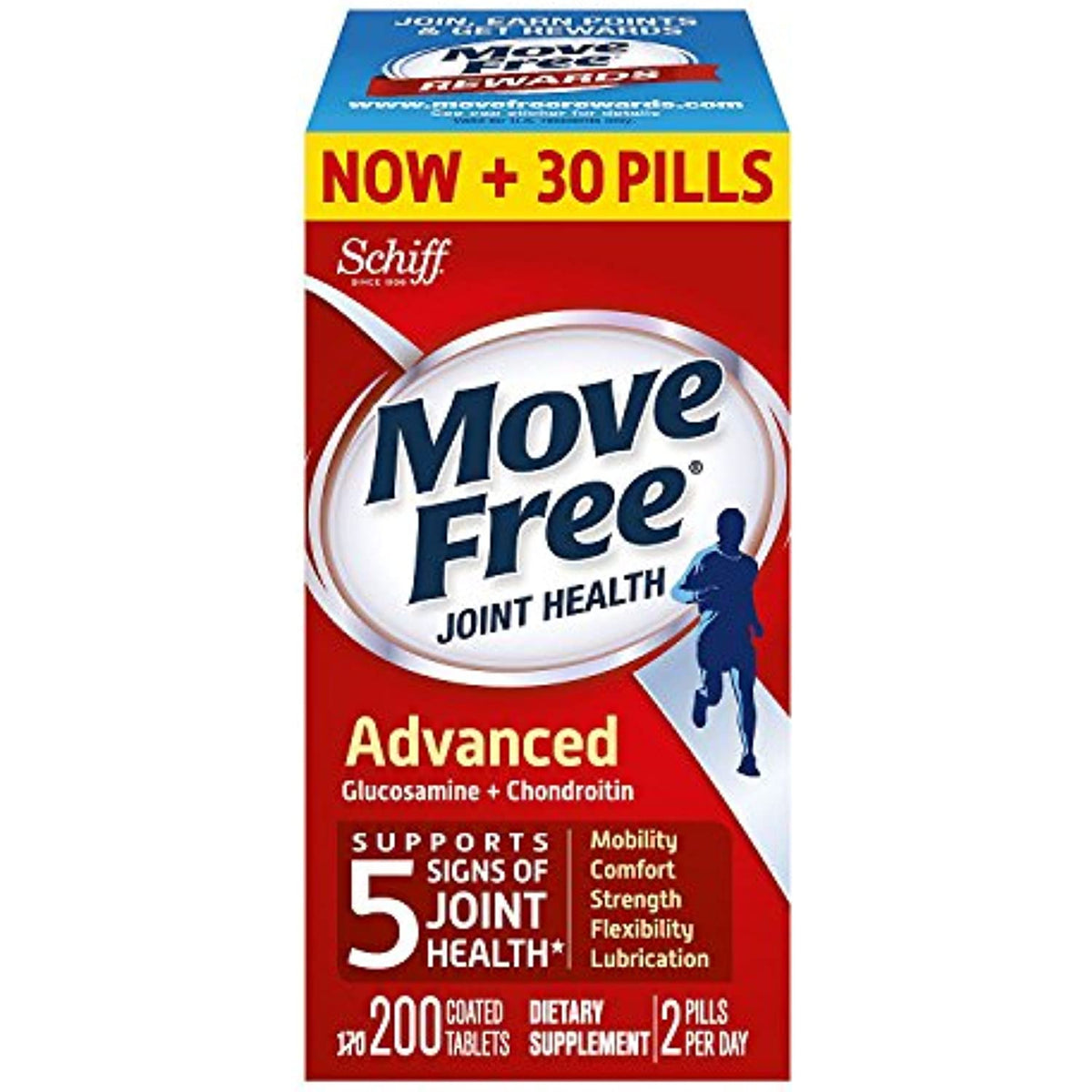Move Free Advanced, Joint Health (200 Count)