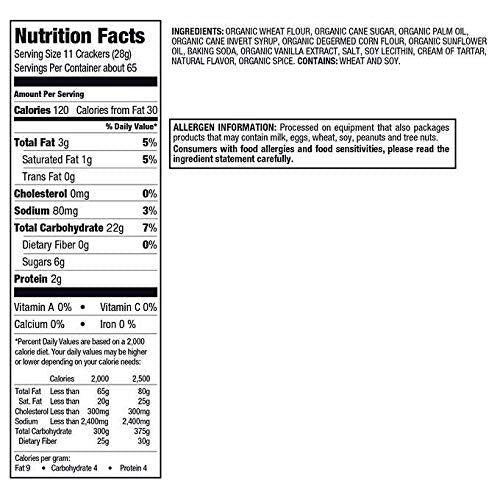 Kirkland Signature Usda Certified Organic Animal Crackers 4lb Container 2 - Count