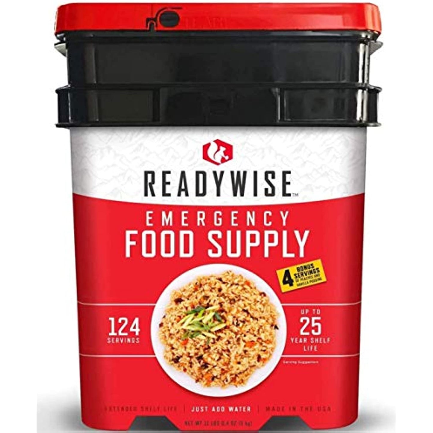Wise Company Ready Wise (Count of 3) Wise Company ReadyWise, Emergency Food Supply, 124 Servings