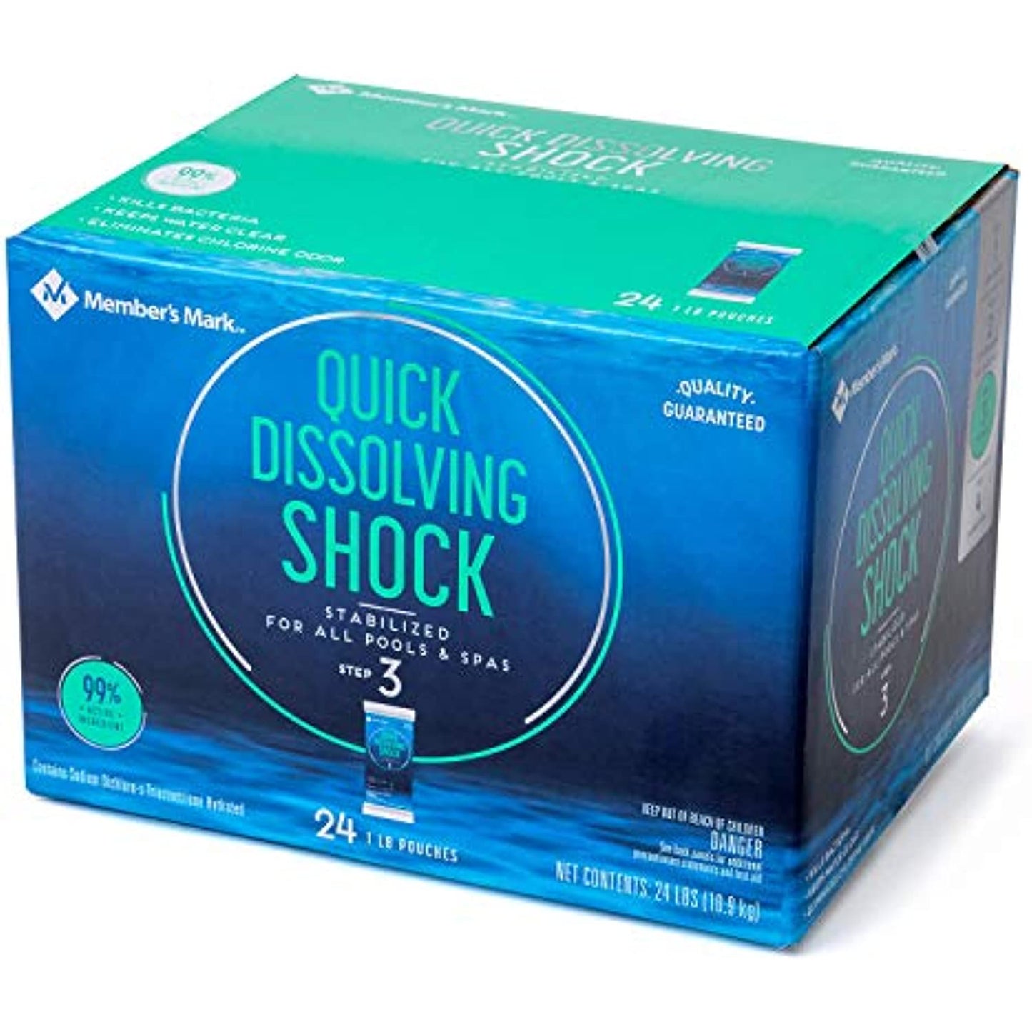 Member's Mark Quick Dissolving Shock Stabilizer (1 lb, 24 ct.)