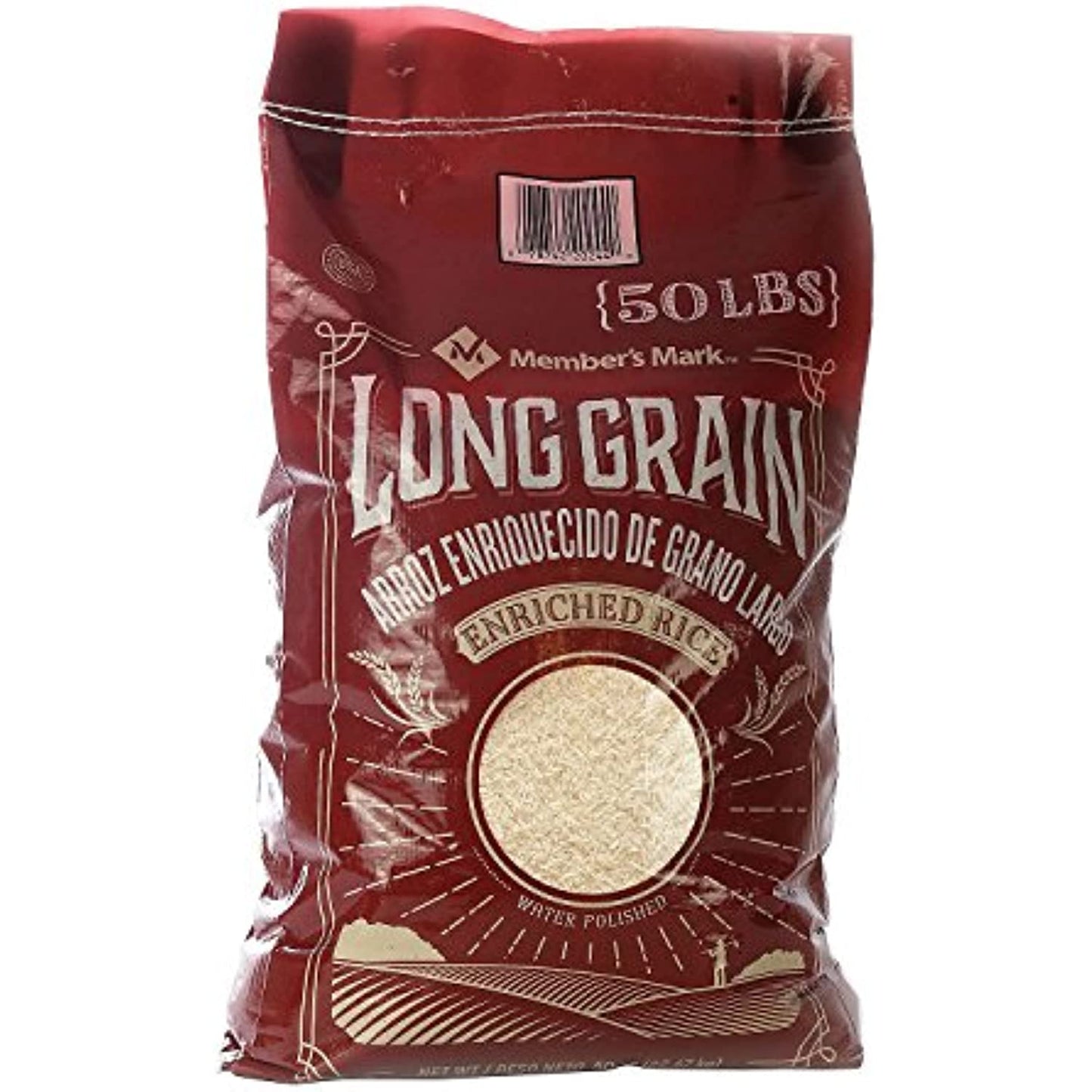 Member'sMark Long Grain White Rice, 50 Pound