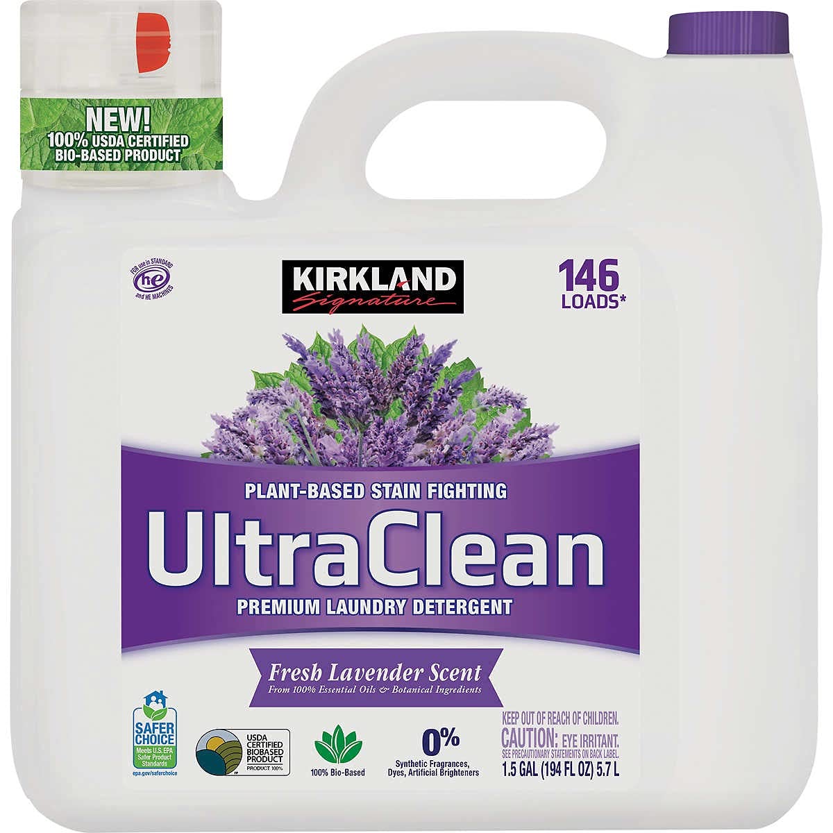 Kirkland signature Ultra Clean Laundry Pacs, 127 Ounce