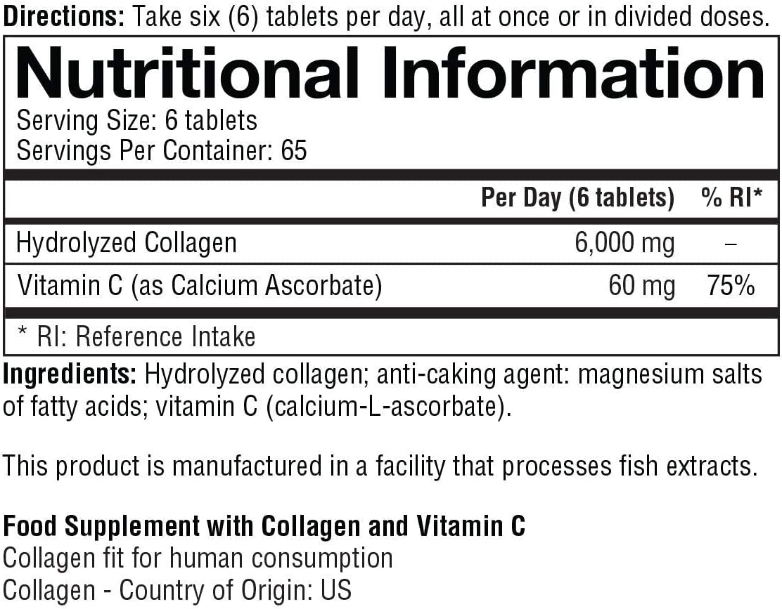 Youtheory Collagen Advanced Formula Tablets - 390 ct