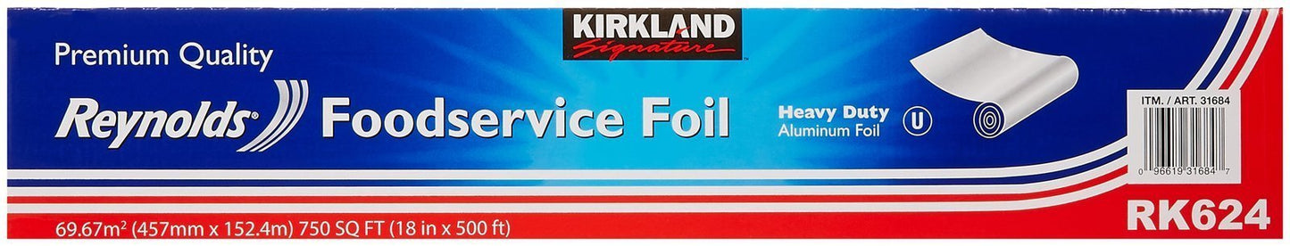 Kirkland Signature Kirkland Signature Heavy Duty Foil 18" X 500' (750 Sq'),, ()