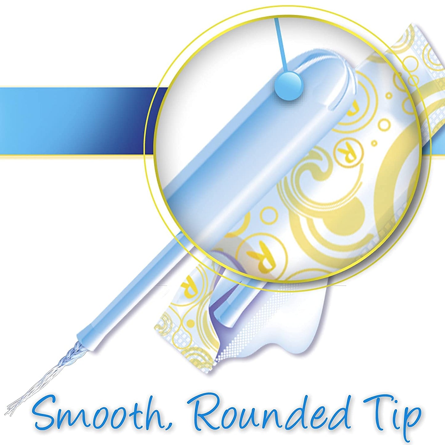 Tampax Pearl Plastic, Antigravity LeakGuard Braid, Regular Absorbency Unscented Tampons, 96 Count