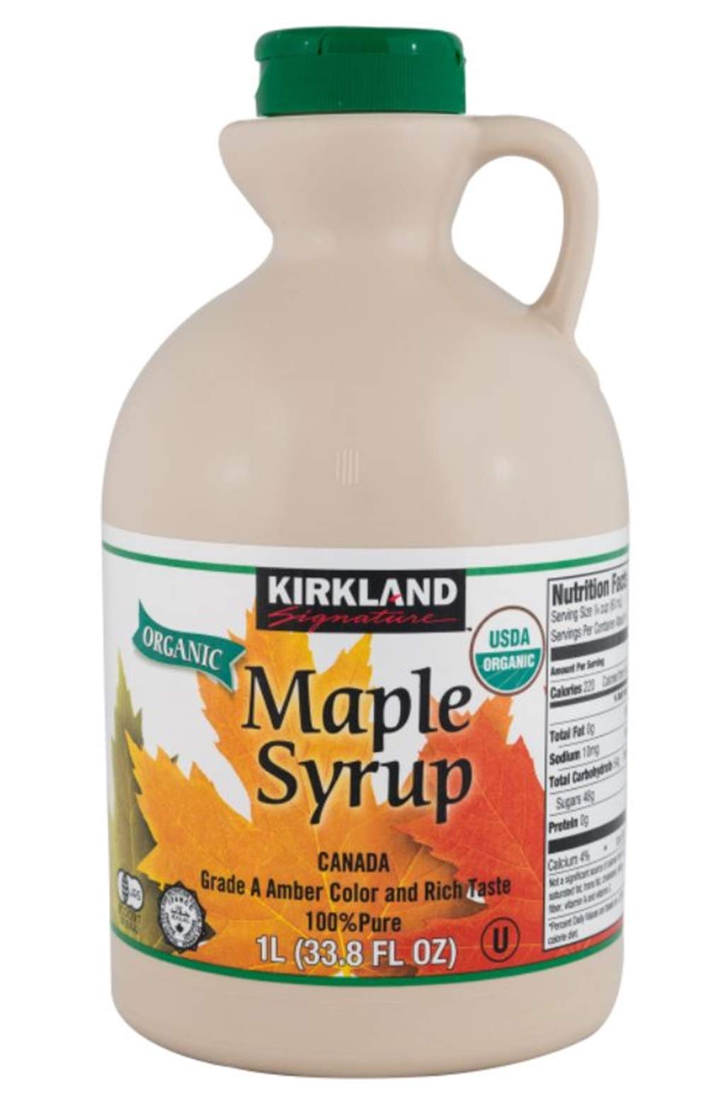 Kirkland Signature 100% Maple Syrup, Dark Amber, 33.8 fl. oz.
