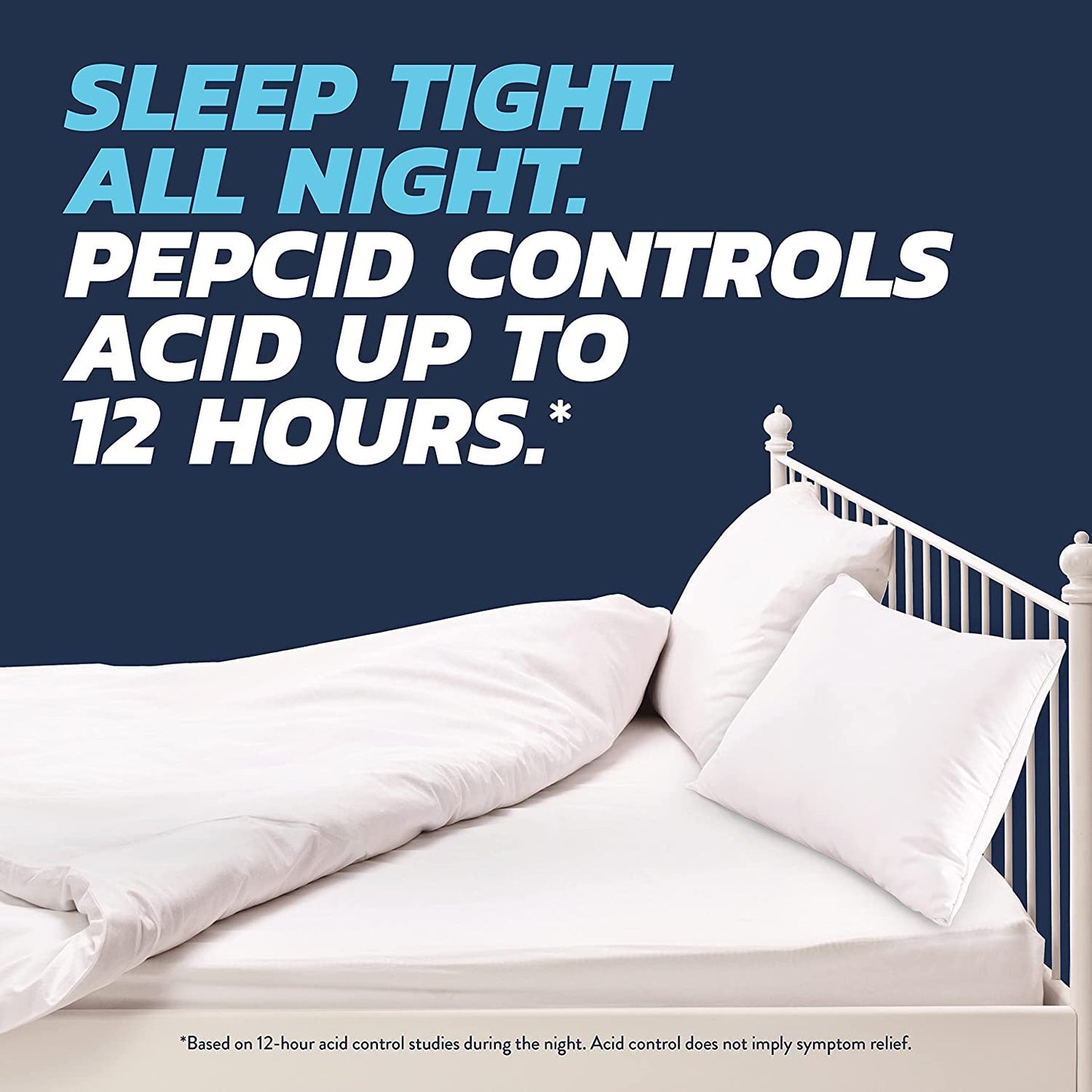 Pepcid AC Acid Reducer Maximum Strength Tablets, (125 Count Total)