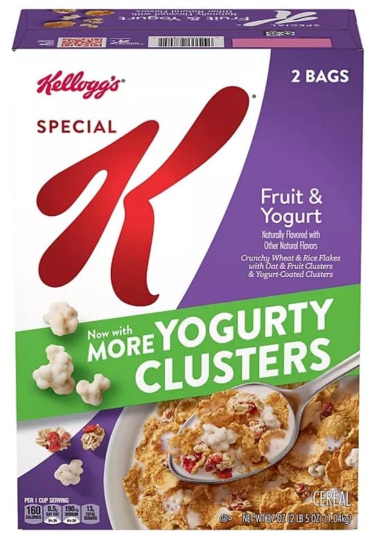 Kellogg's Special K Breakfast Cereal, Fruit and Yogurt (2 pk.)