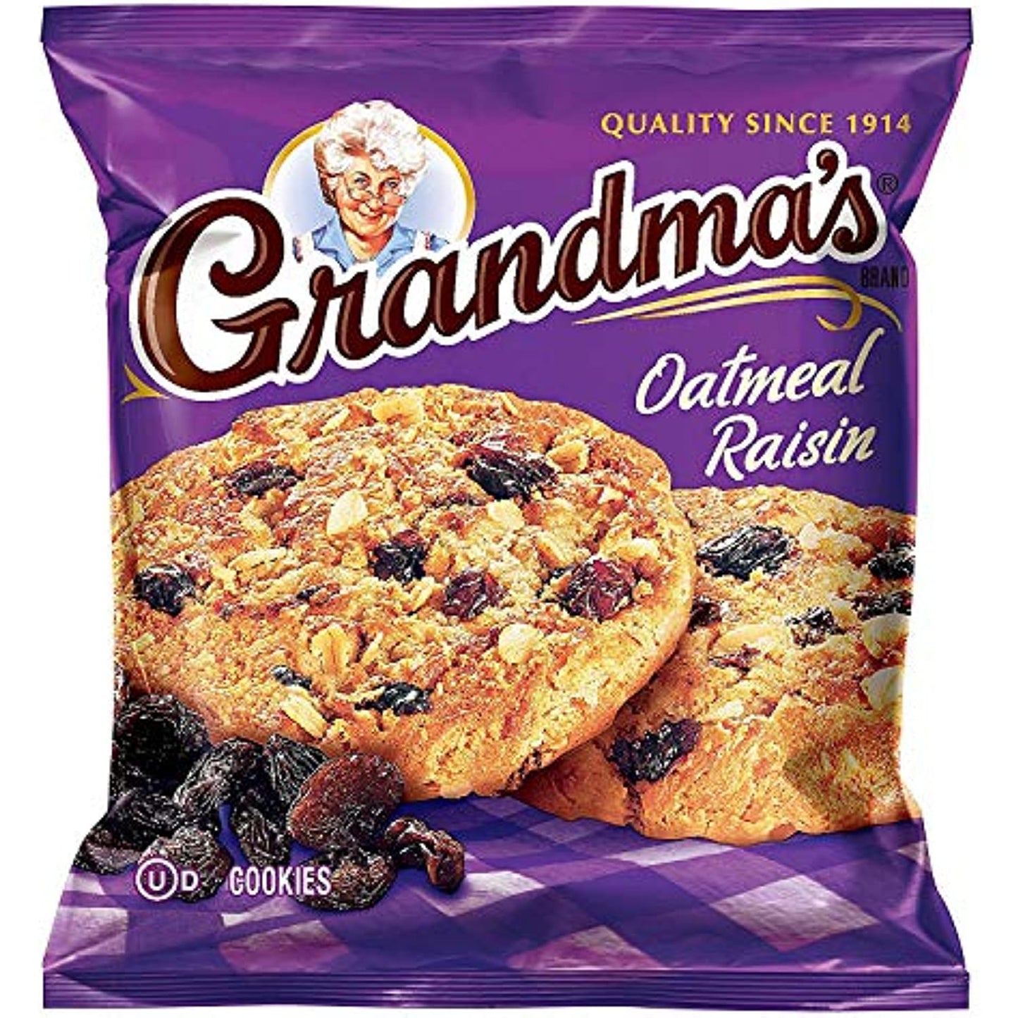 Grandmas Cookies Variety Tray 36 Ct, 2.5 oz Packs by Grandma's