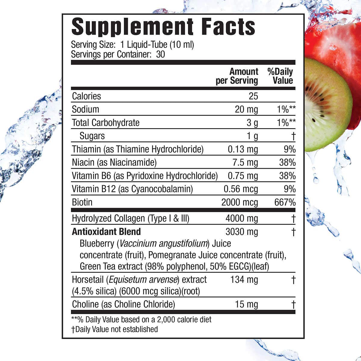 Applied Nutrition Liquid Collagen Skin Revitalization (90 Count (3 x 30 Ct))