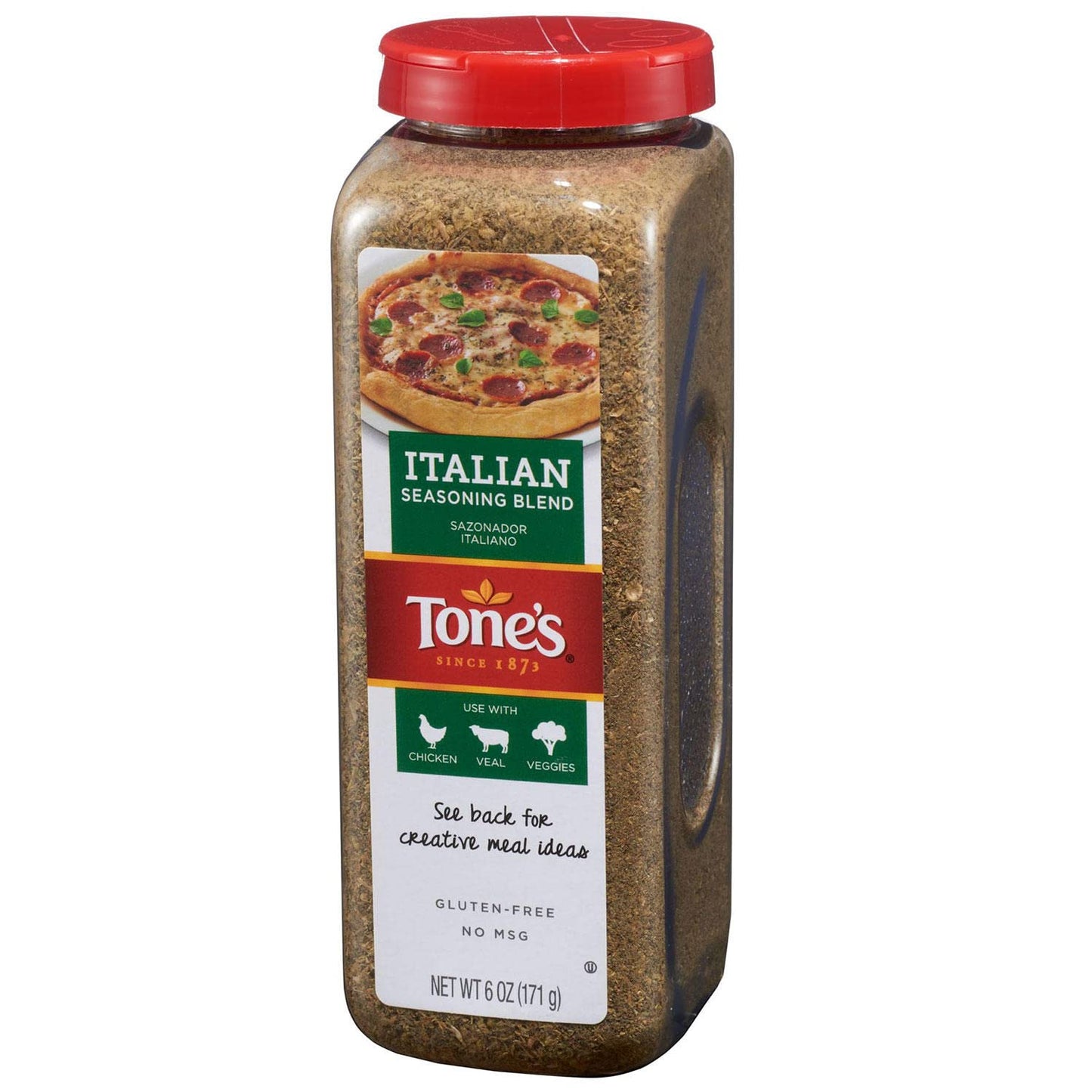 Tone's Italian Seasoning - Classic Blend of Herbs (6 oz)