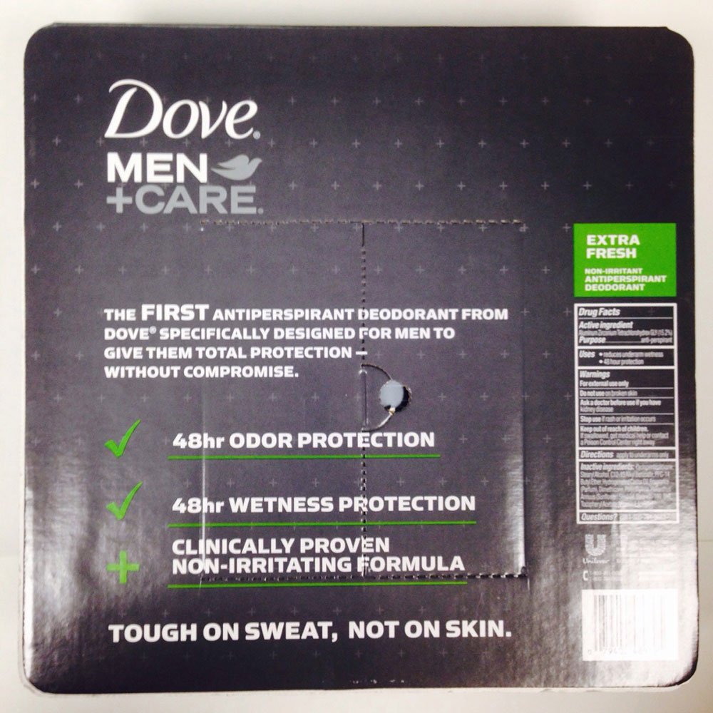 Dove Men Care Deodorant, Extra Fresh (2.7 oz, 5 pk.)