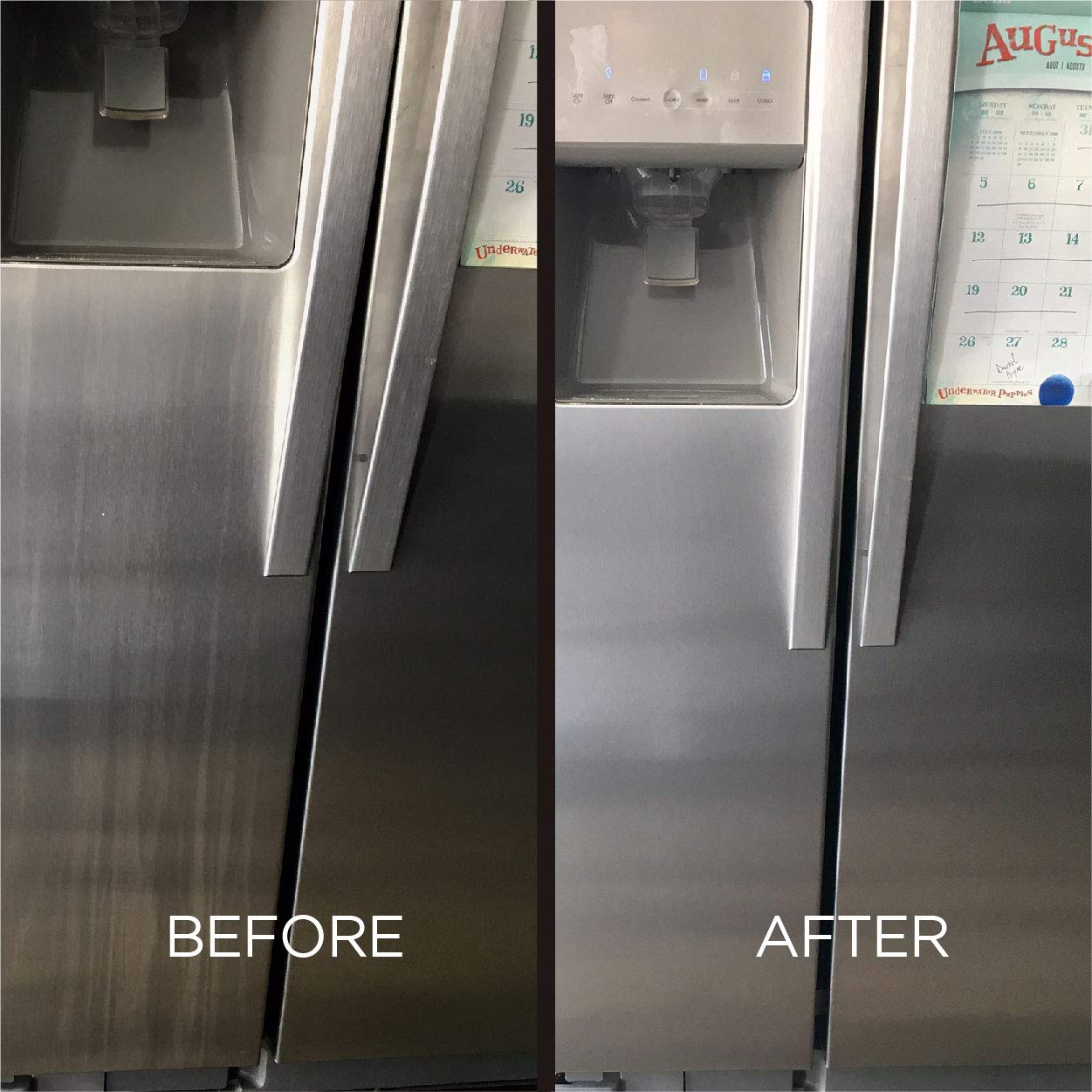 Weiman Stainless Steel Cleaner and Polish - 17 Ounce (6 Pack) - Protects Appliances from Fingerprints and Leaves a Streak-less Shine for Refrigerator Dishwasher Oven Grill