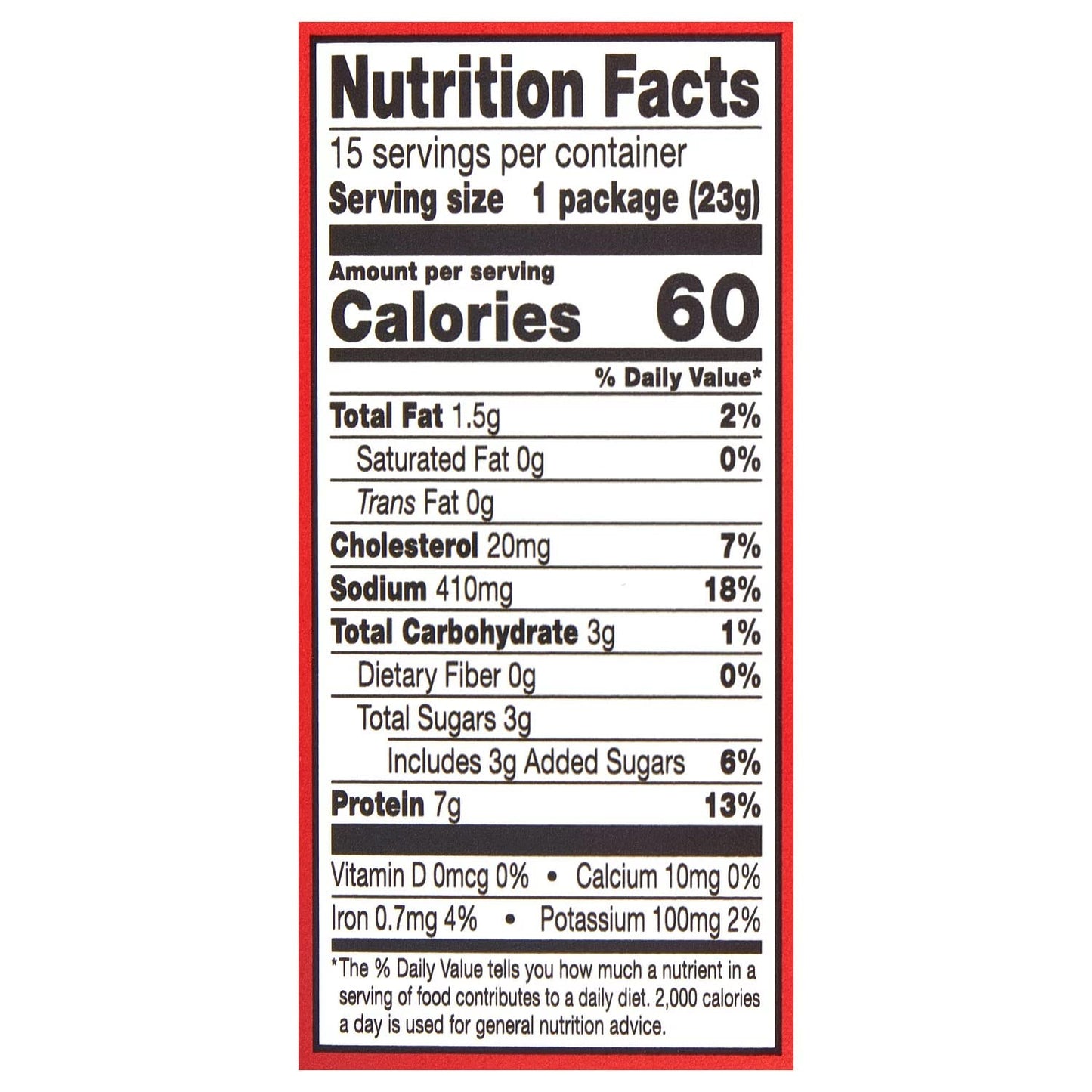 Jack Link�s Original Tender Style Beef Steak, 0.8 Ounce (15 Count)