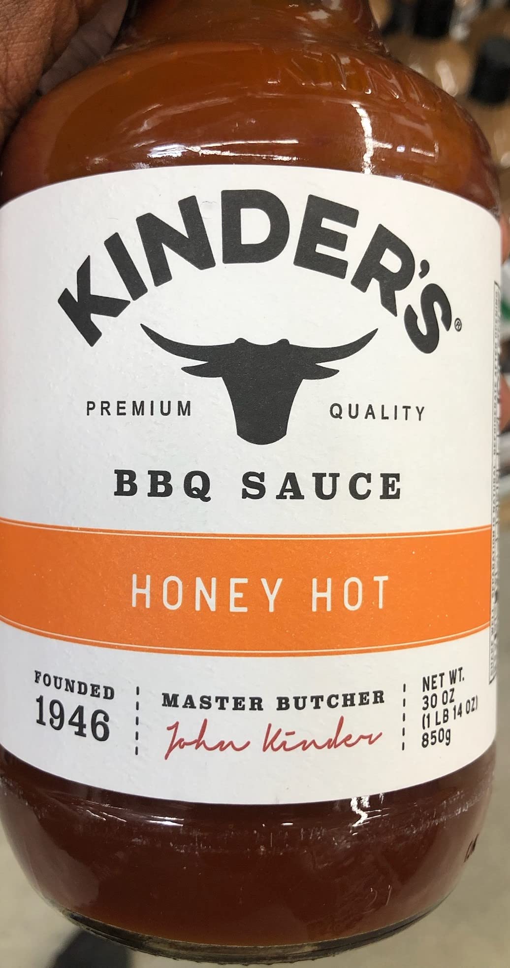 Kinder's Honey Hot BBQ Sauce