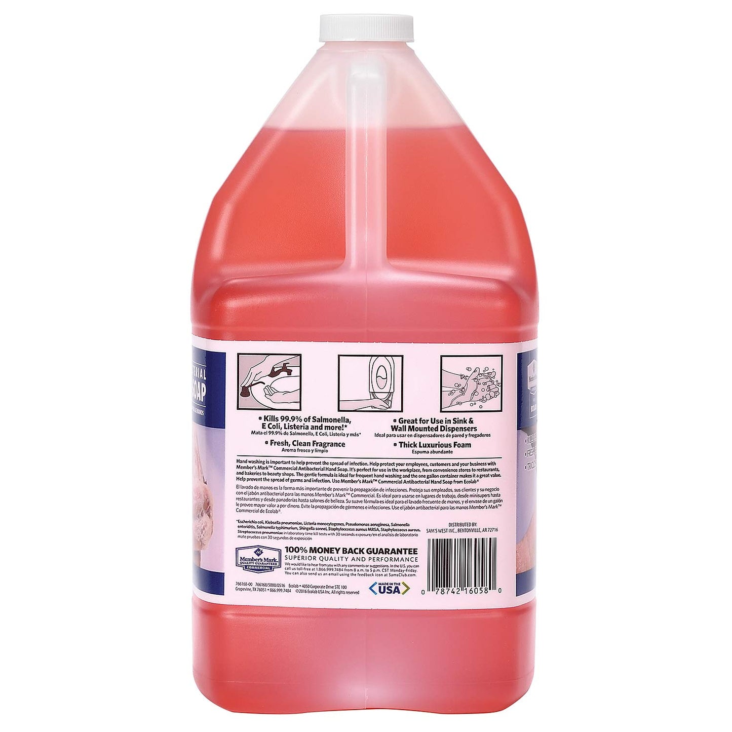 An Item of Member's Mark Commercial Antibacterial Hand Soap by Ecolab (1 gal.) - Pack of 1