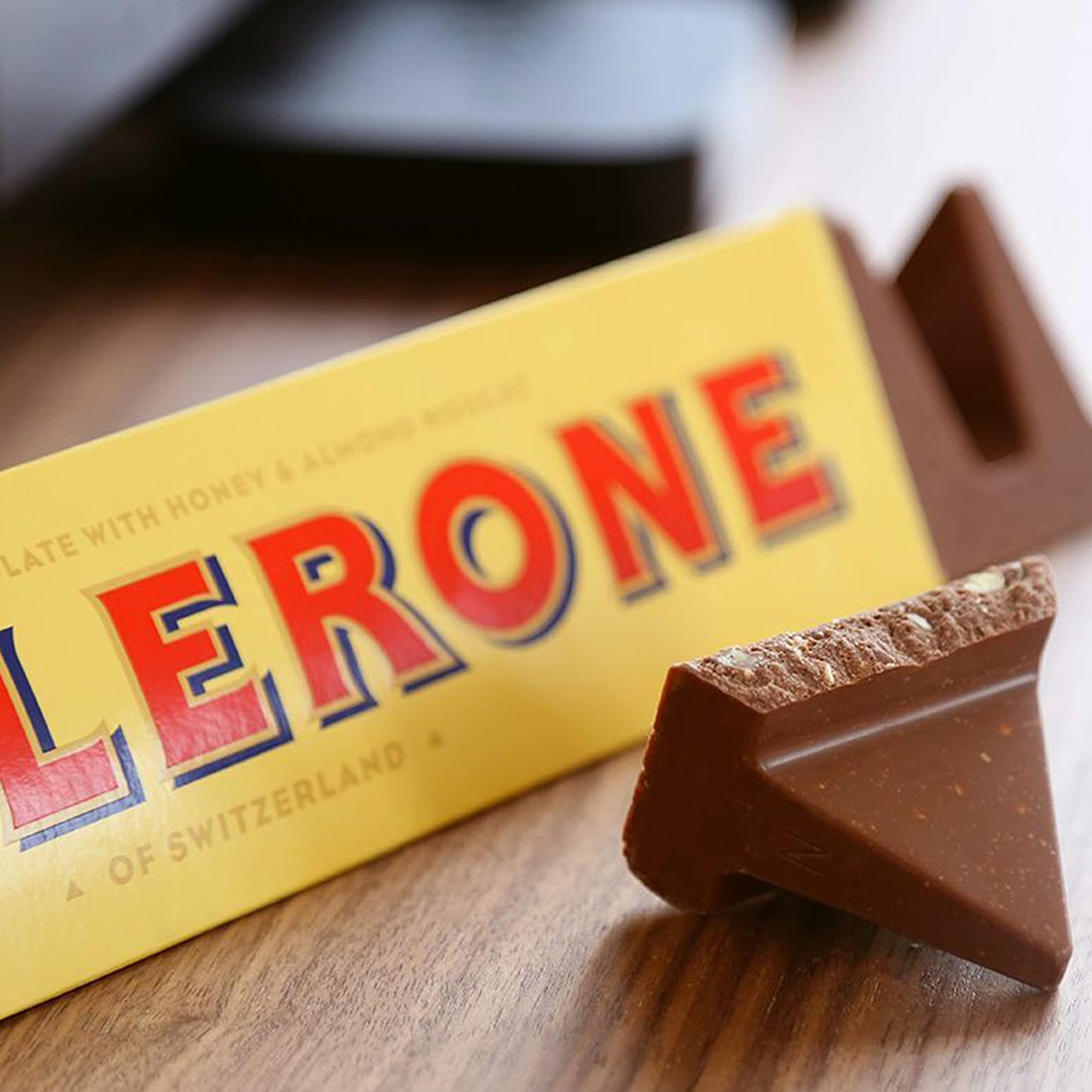 Toblerone Swiss Milk Chocolate Candy Bars with Honey and Almond Nougat, Easter Chocolate, 20 - 3.52 oz Bars
