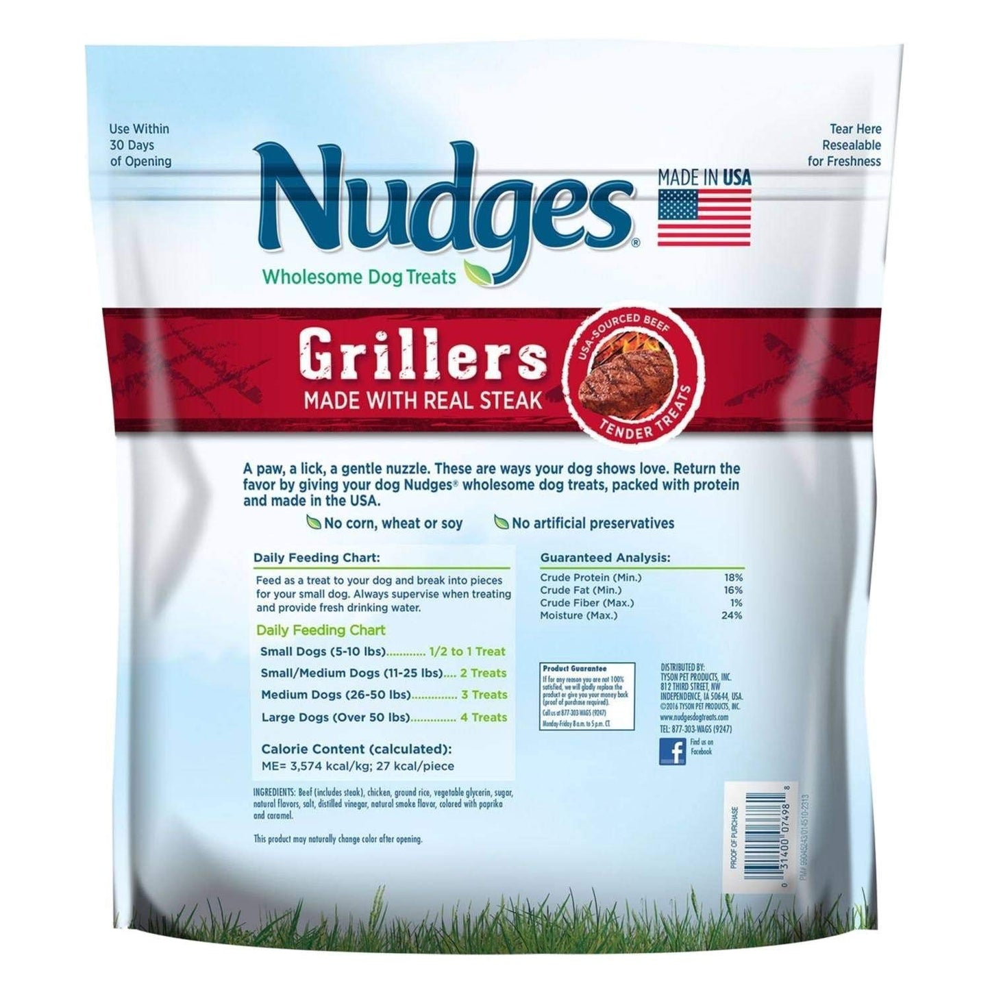 Nudges Wholesome Dog Treats, Steak Grillers (48 oz.) BIG BAG