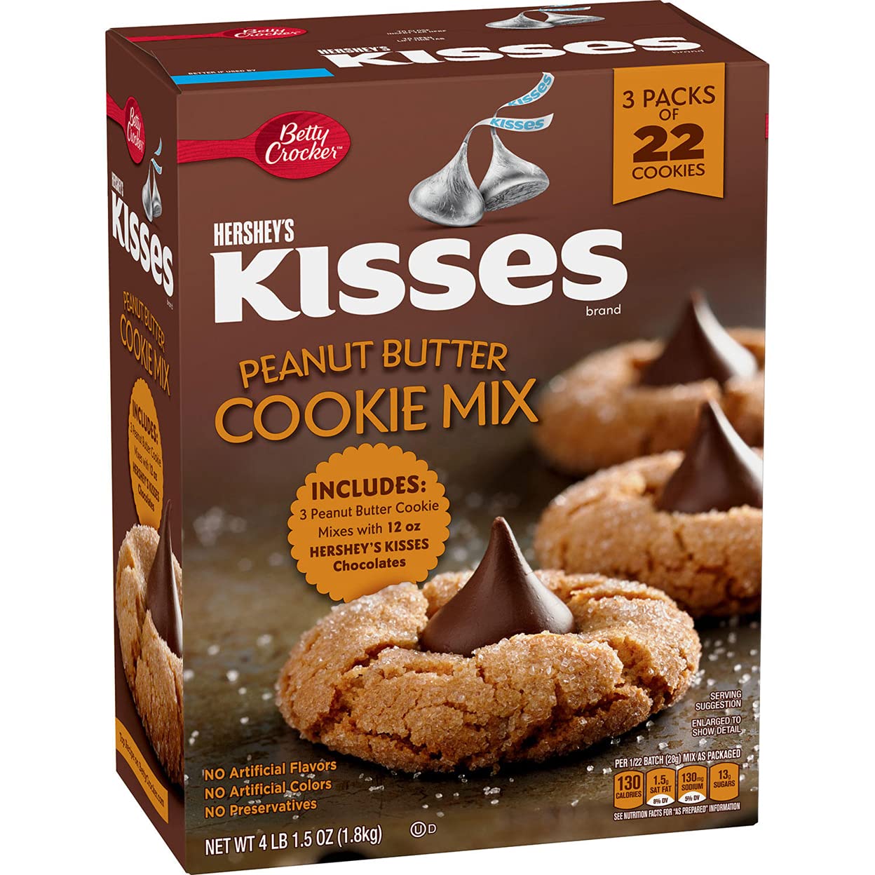 Hershey's Kisses Peanut Butter Blossoms - 4 Pounds