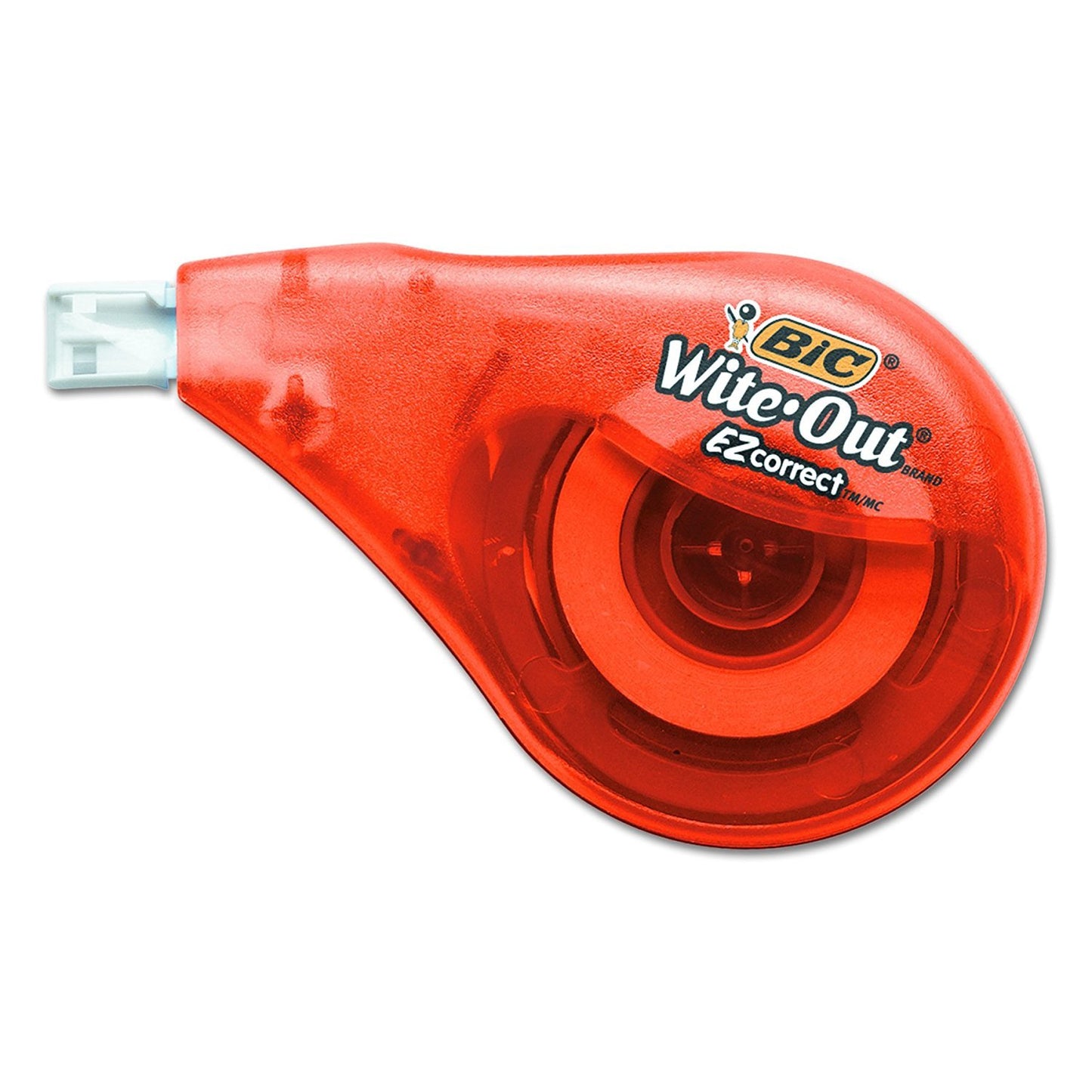 BIC Wite-Out Brand EZ Correct Correction Tape, White, 6 Count