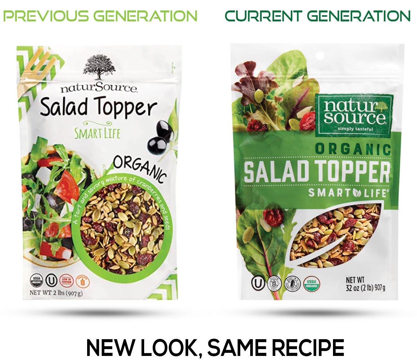 naturSource Organic Salad Topper Smart Life Gluten Free