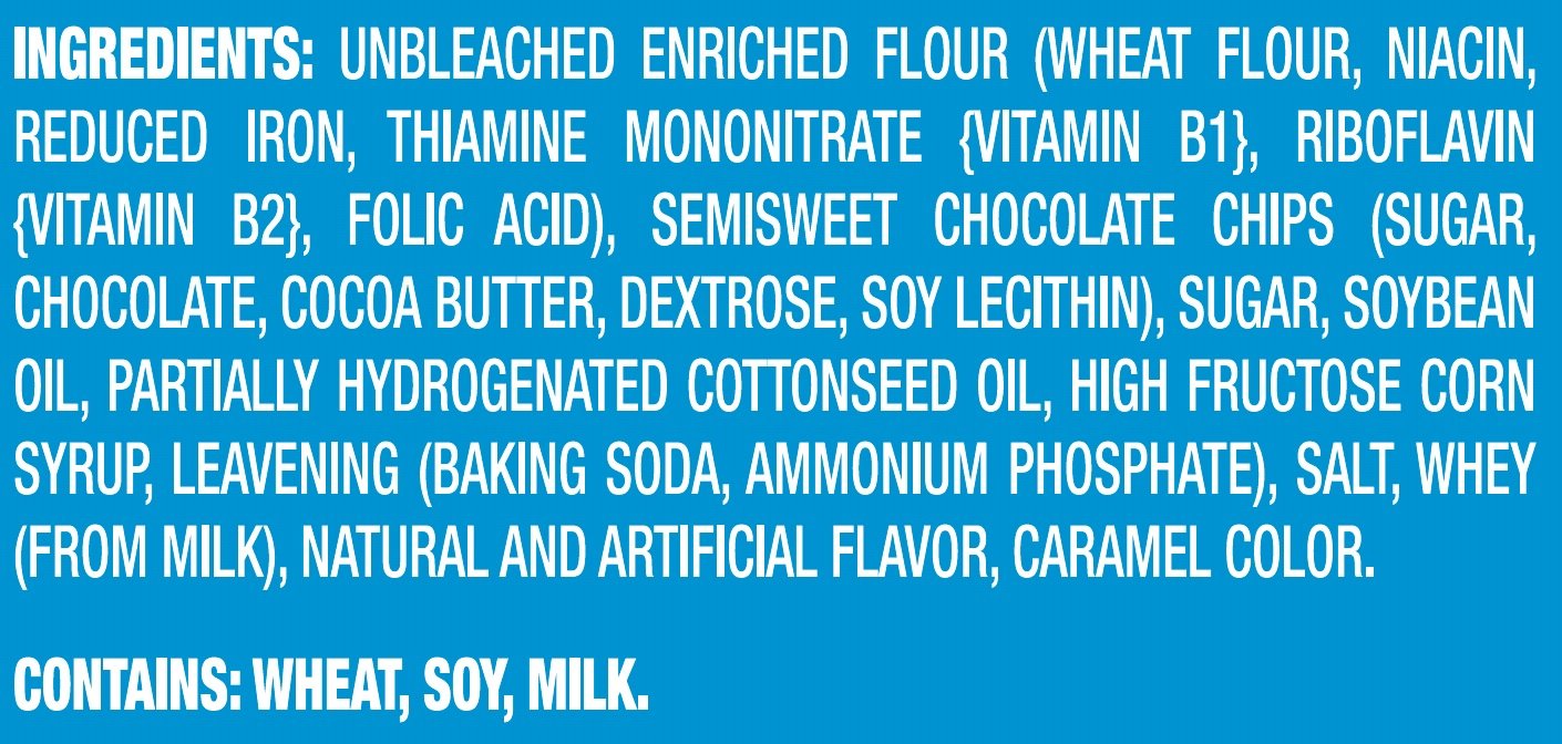 Chips Ahoy! Original Chocolate Chip Cookies - Family Size, 18.2 Ounce (Pack of 6)