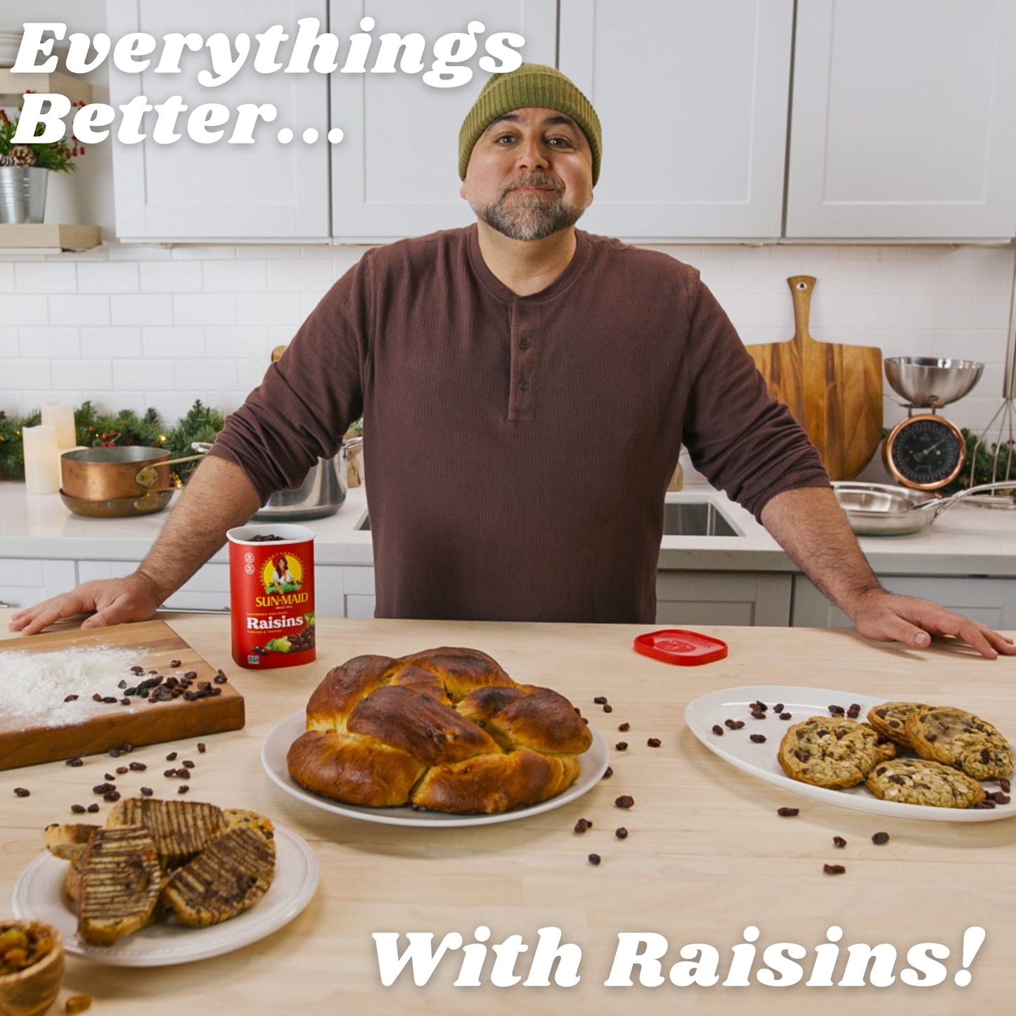 Sun-Maid | Organic Califorina Raisins | 32 Ounce Resealable Bag (Pack Of 2) - 64 Total Ounces