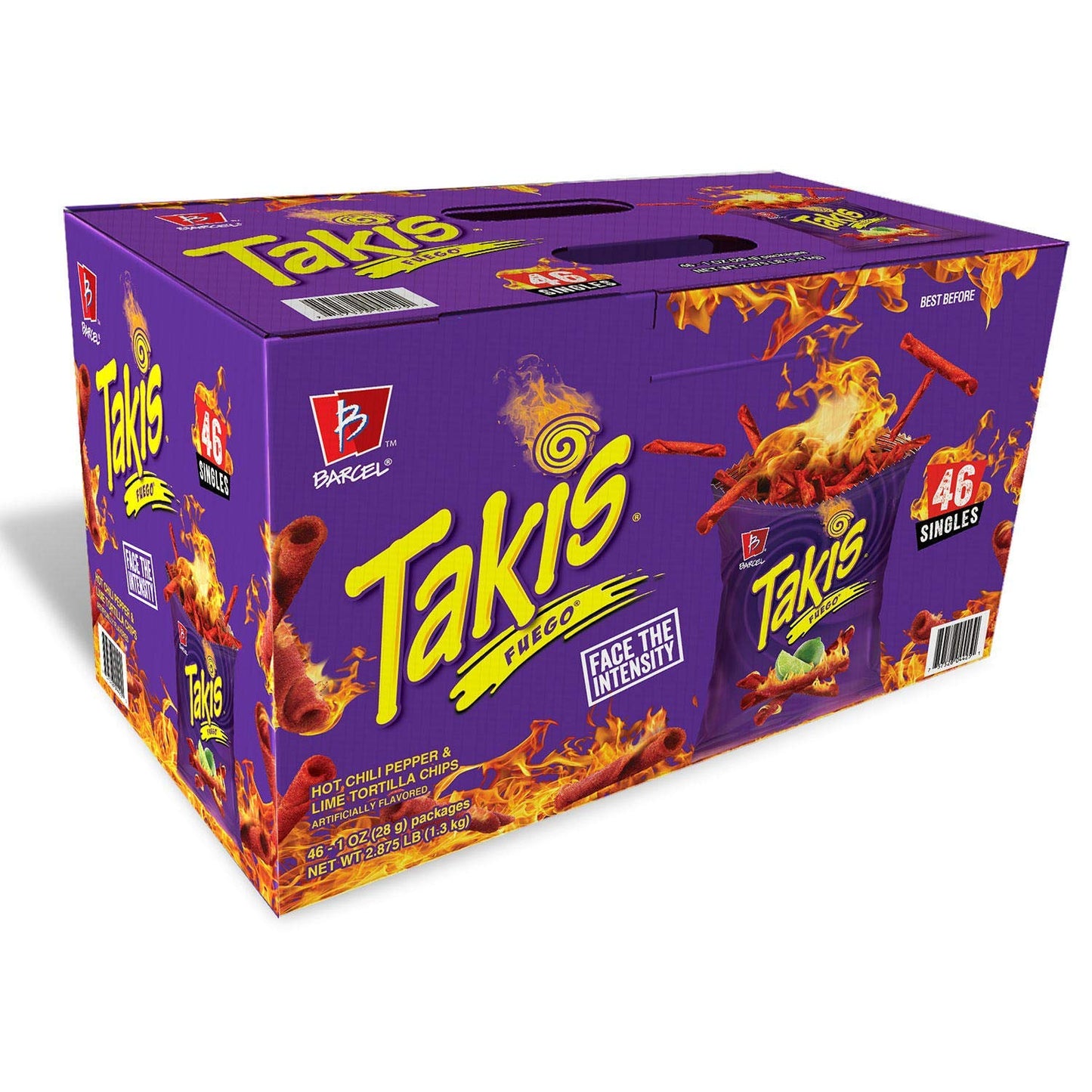 Barcel USA A Product of Takis Fuego 1 oz., 46 pk. 3 pack