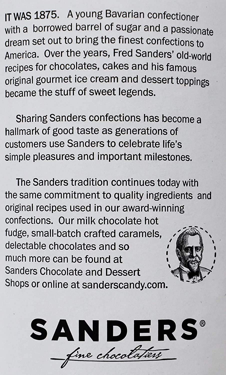 Sanders Milk Chocolate Sea Salt Caramels - 36oz Container - (SUPER VALUE 2 Pack)