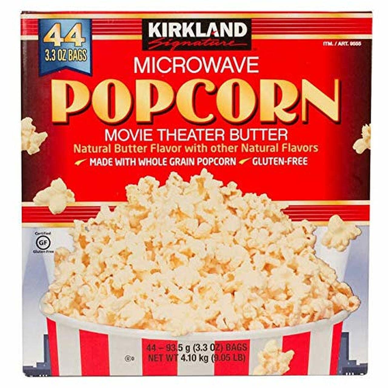 Ks Kirkland Signature Microwave Popcorn: 44 Count(Pack of 1)