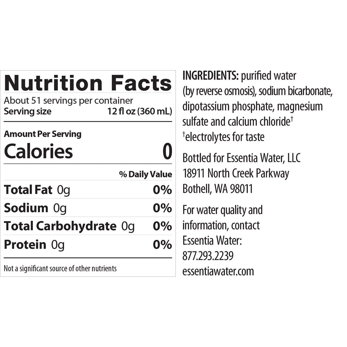 Essentia Water, Water Super Hydrating 9.5 Ph, 50.7 Fl Oz (Pack of 12)