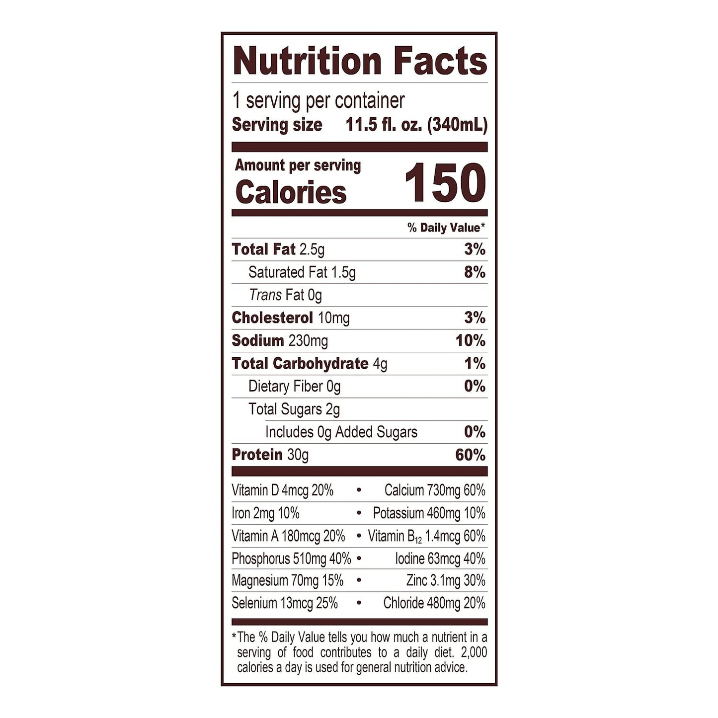 Fairlife Nutrition Plan High Protein Chocolate Shake, 12 pk. B