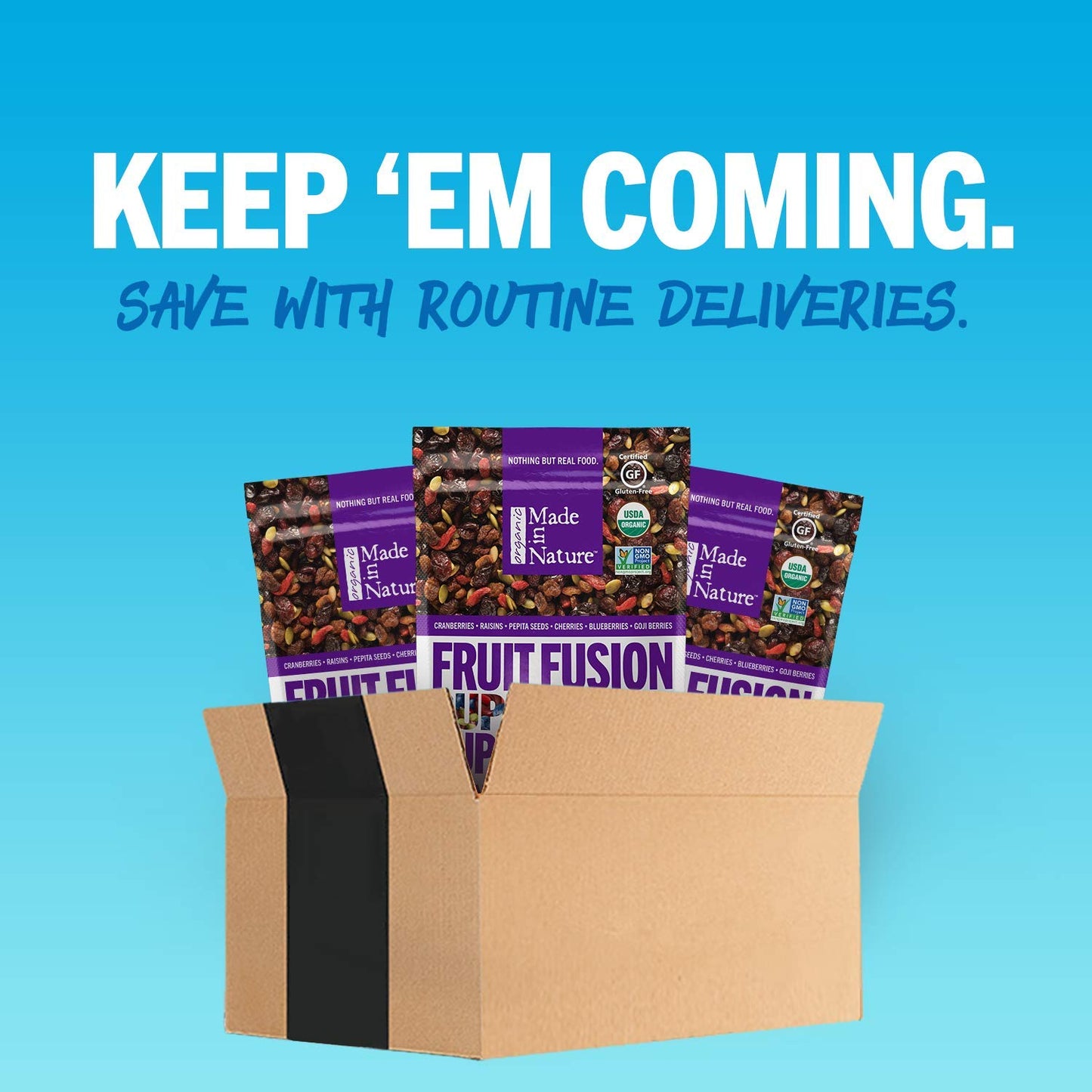 Made In Nature Superberry Fruit Fusion, 24 oz - Organic Fruit and Nut Trail Mix