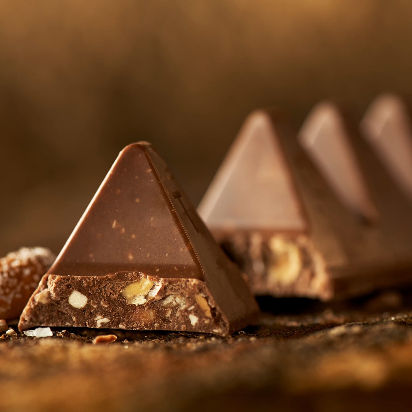 Toblerone Swiss Milk Chocolate Candy Bars with Honey and Almond Nougat, Easter Chocolate, 20 - 3.52 oz Bars