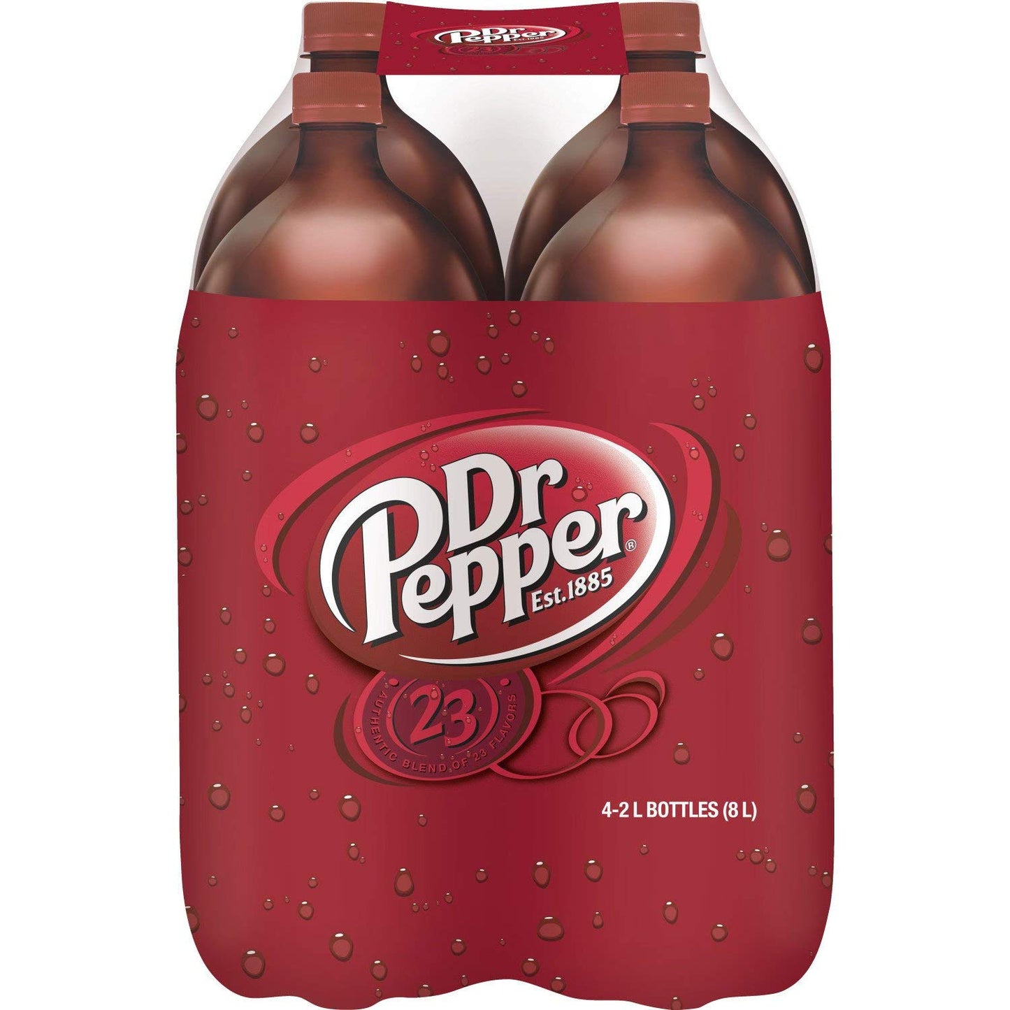 Dr Pepper (2 L bottles, 4 Pack)