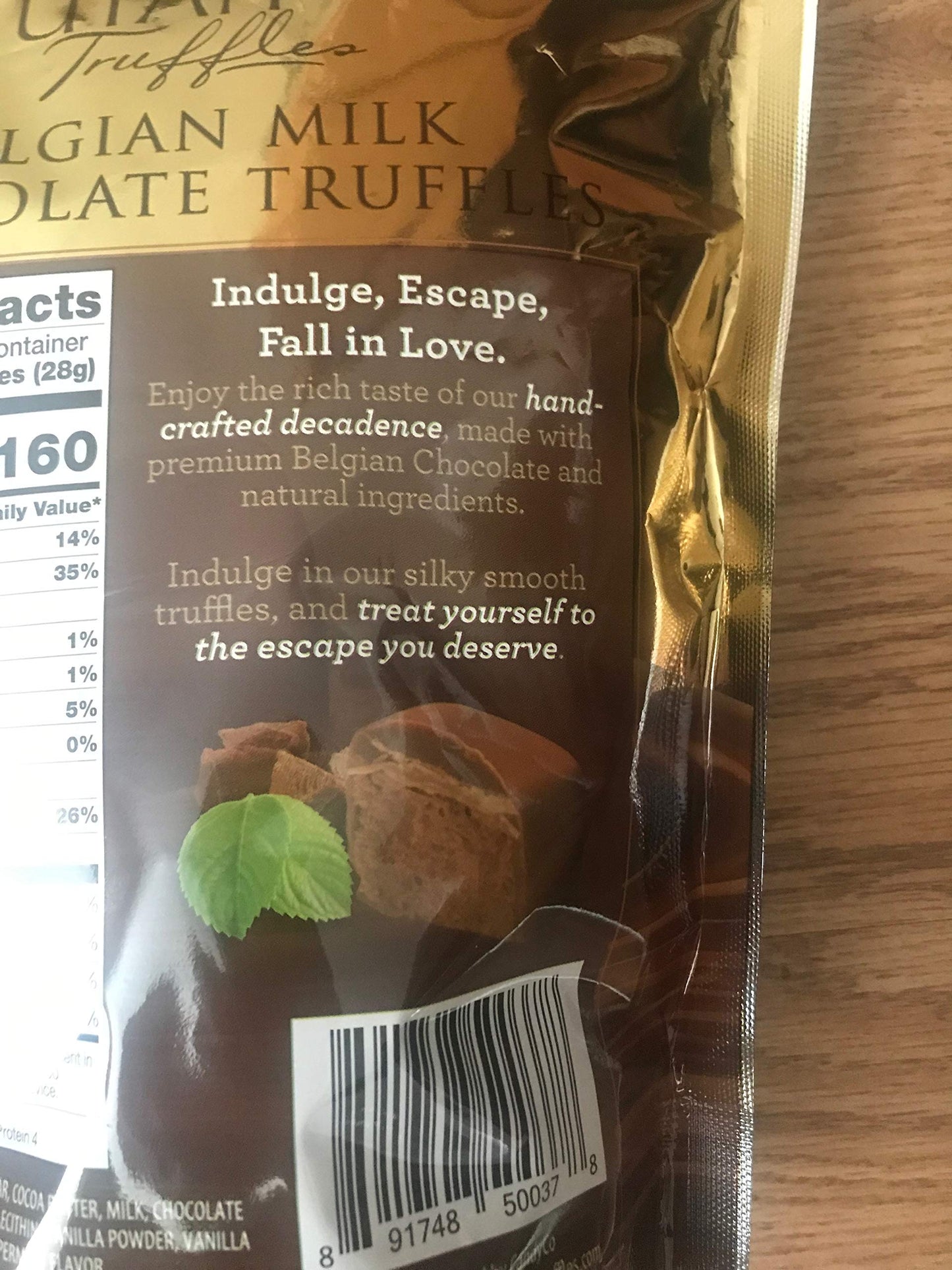 Mint Truffles - Utah Truffles Belgian Milk Mint Chocolate Truffles 16 oz bag