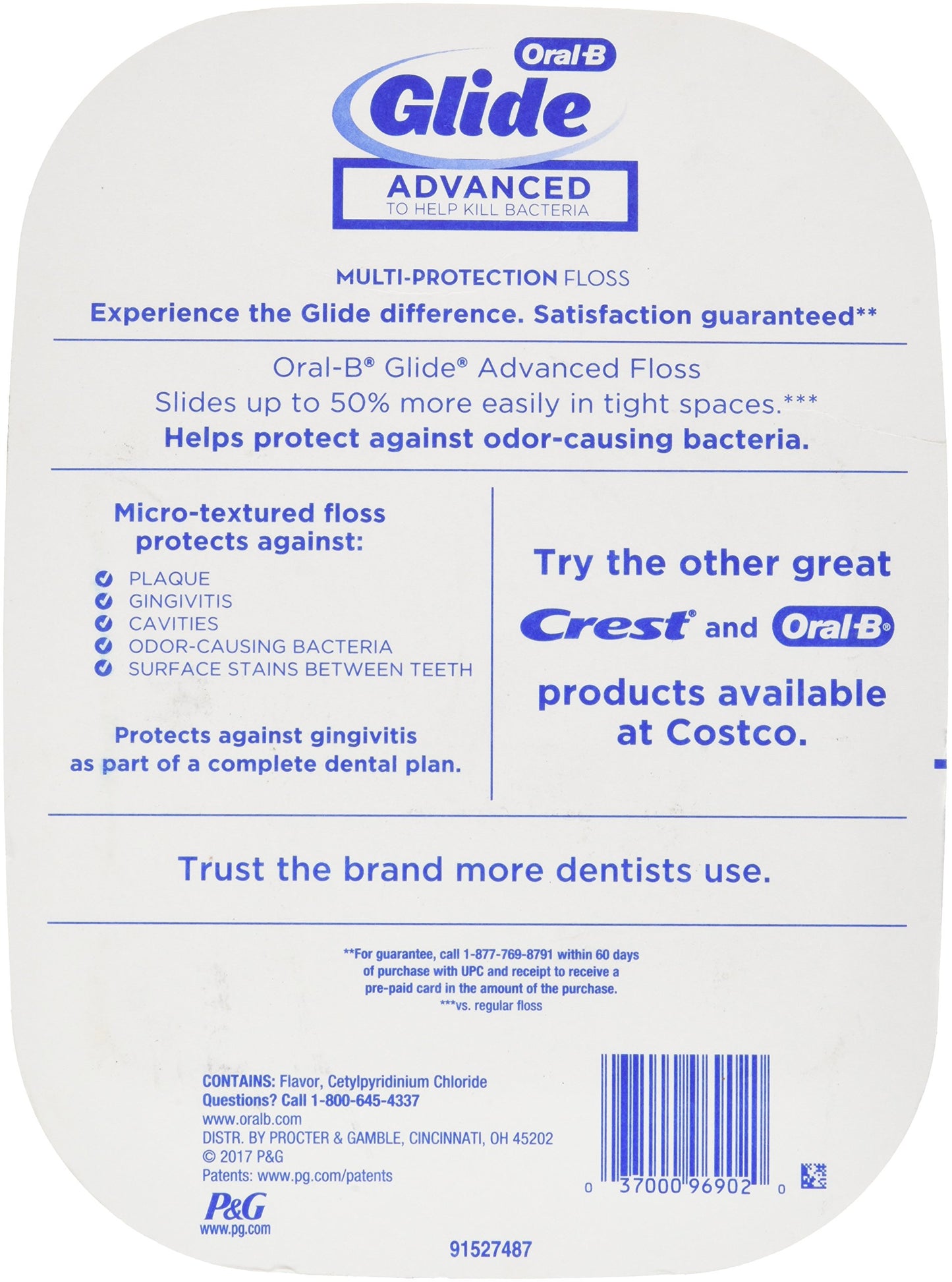Oral-B Glide Pro-Health Advanced Floss, 6 Count (Pack of 1)