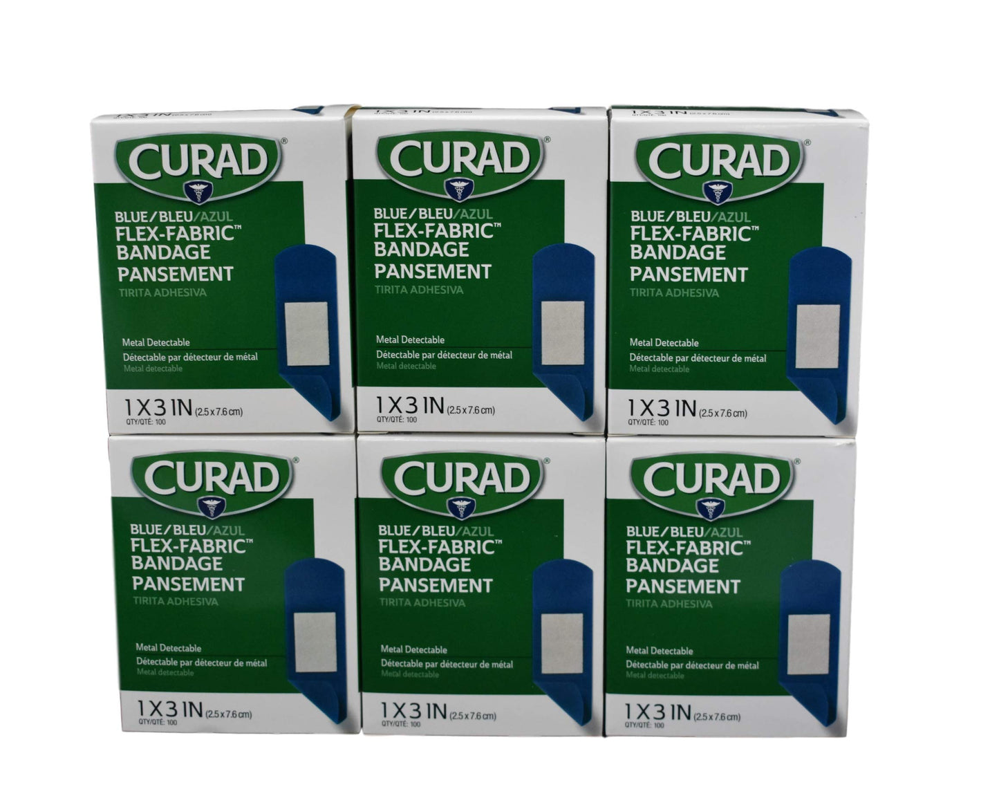 Curad Flex Fabric - 100 Count - Pack of 6