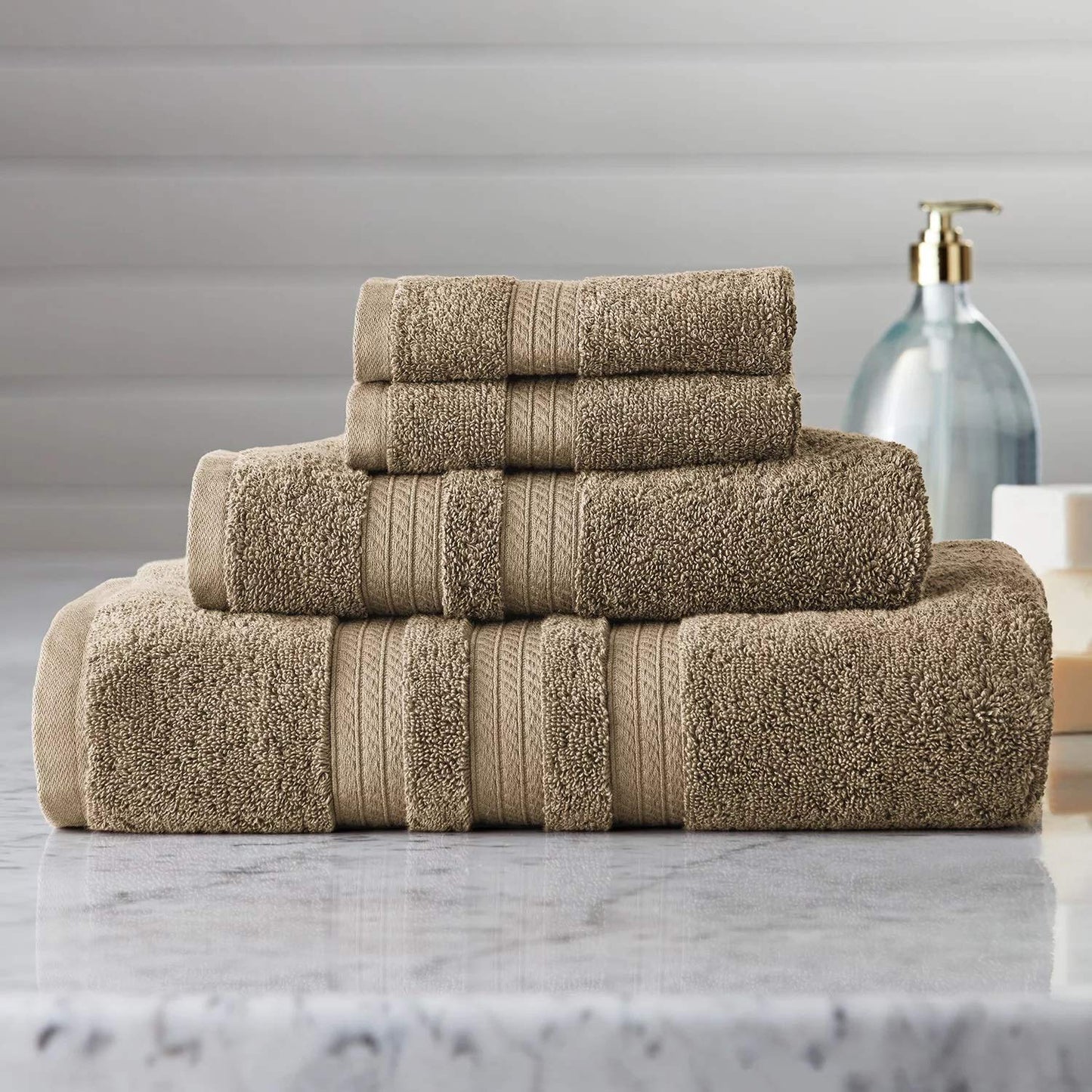 Member's Mark Hotel Premier Collection 100% Cotton Luxury Bath Towel - Acorn