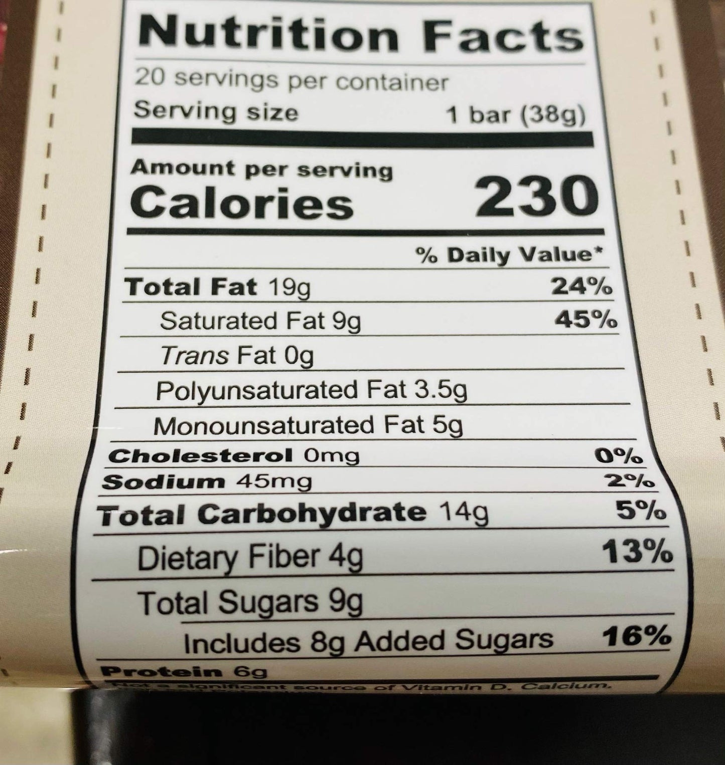 Organic Paleo Bars 27 oz. (2 Pack)