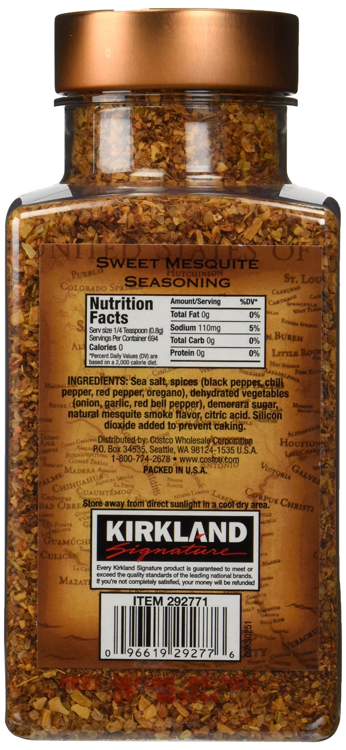 Kirkland Signature Sweet Mesquite Seasoning - 19.6 Oz