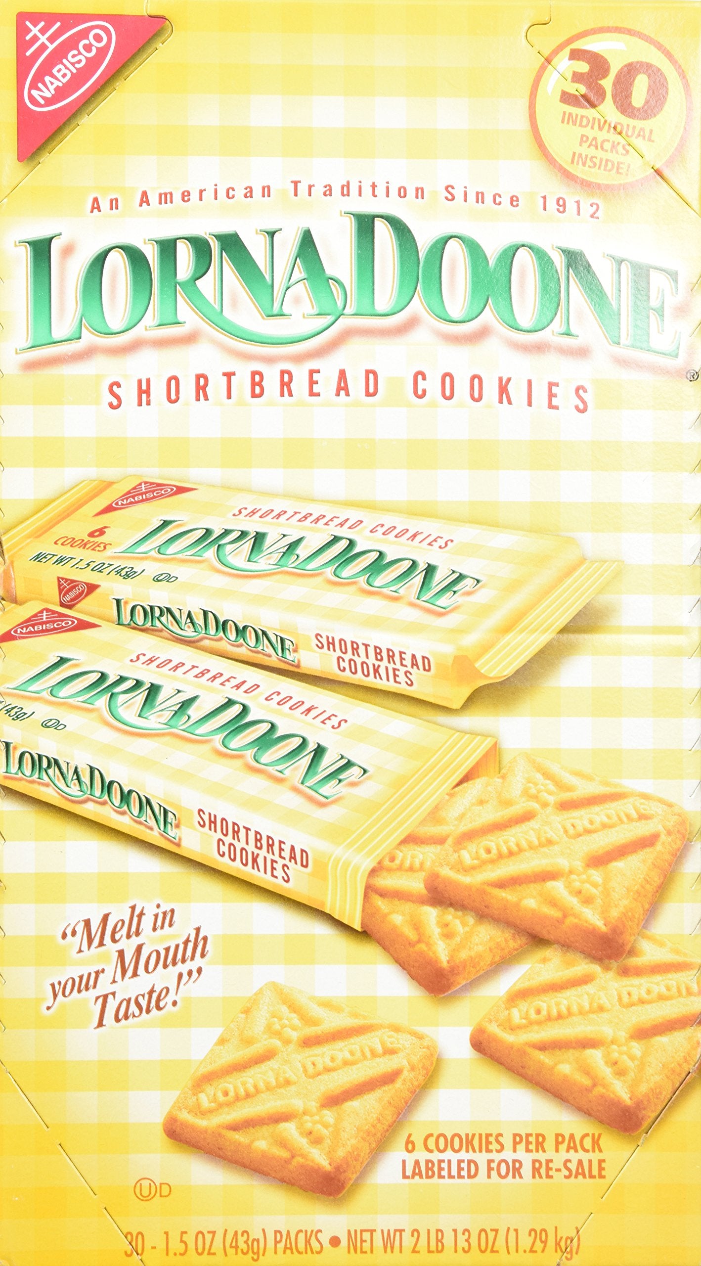 Nabisco?Lorna Doone?Shortbread Cookies - 30 Ct. - SCS by Nabisco