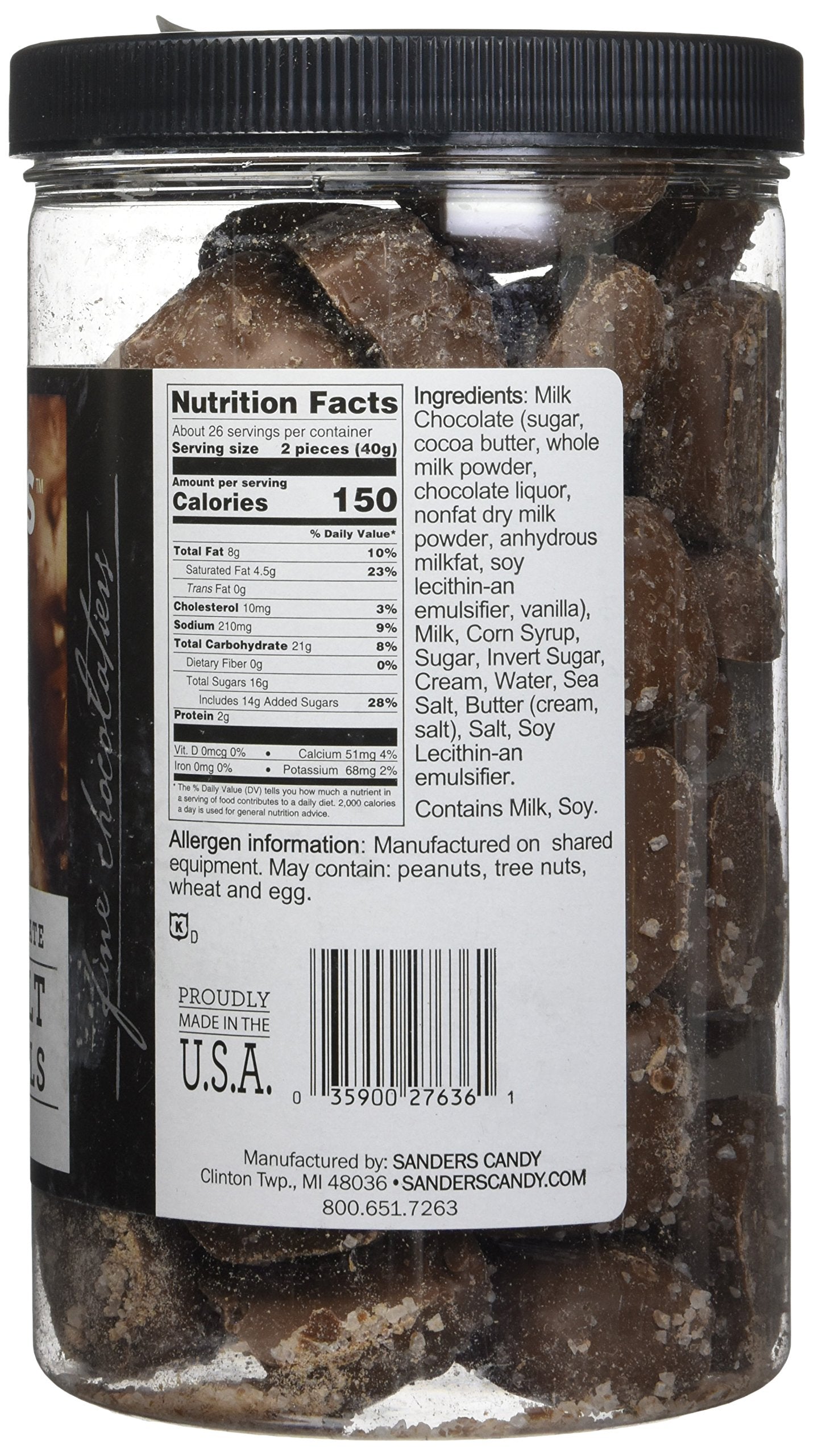 Sanders Milk Chocolate Super Value 3 Pack!!! 3 Jars!!! 108oz!!!